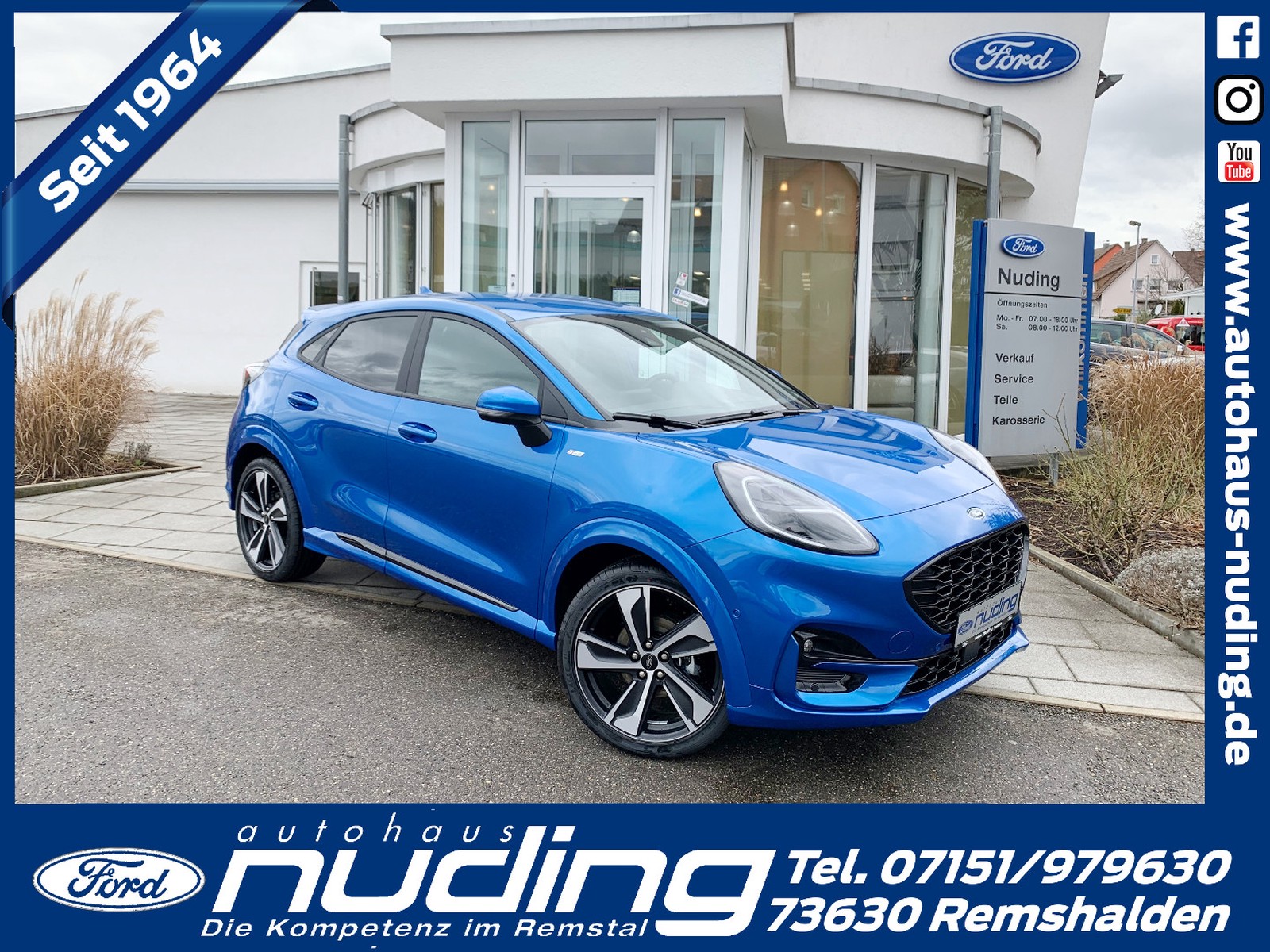 Ford Puma 1.0 EcoBoost Hybrid ST-Line X Navi/RFK/BLIS