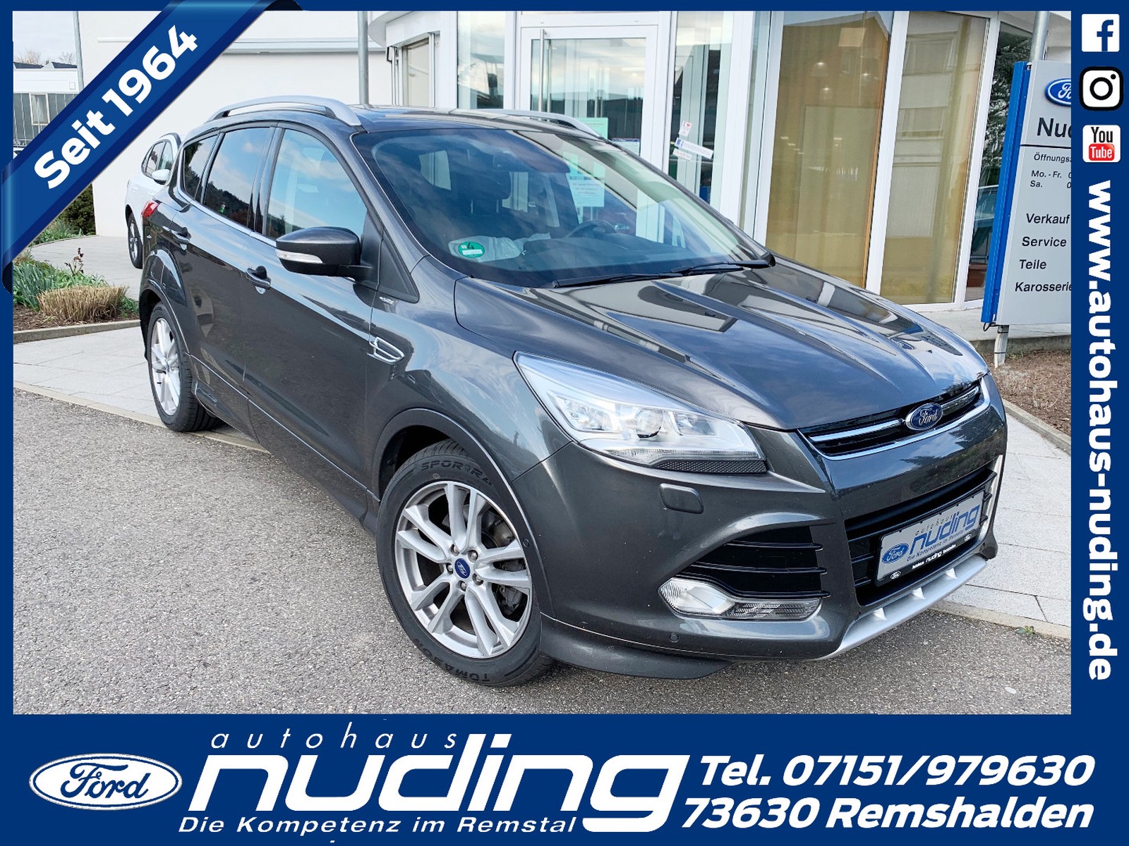 Ford Kuga 2.0 l TDCI Individual 4x4 EURO 6, Navi/Panormadach