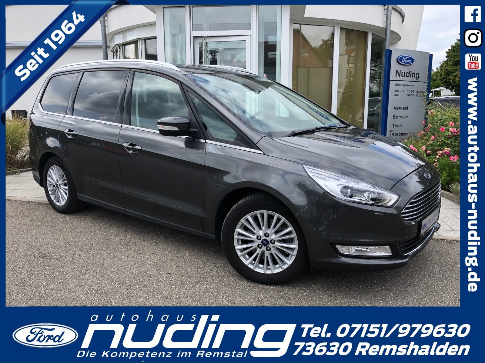 Ford Galaxy 2.0 TDCi Aut. 4x4 Titanium Navi/Pano/RFK