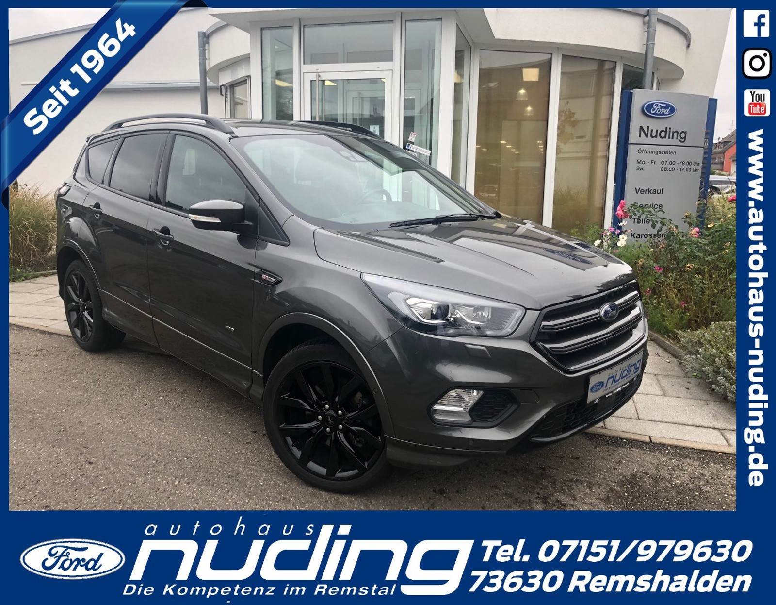 Ford Kuga 2.0 TDCi 4x4 Aut. ST-Line AHK/Xenon/Navi/RFK