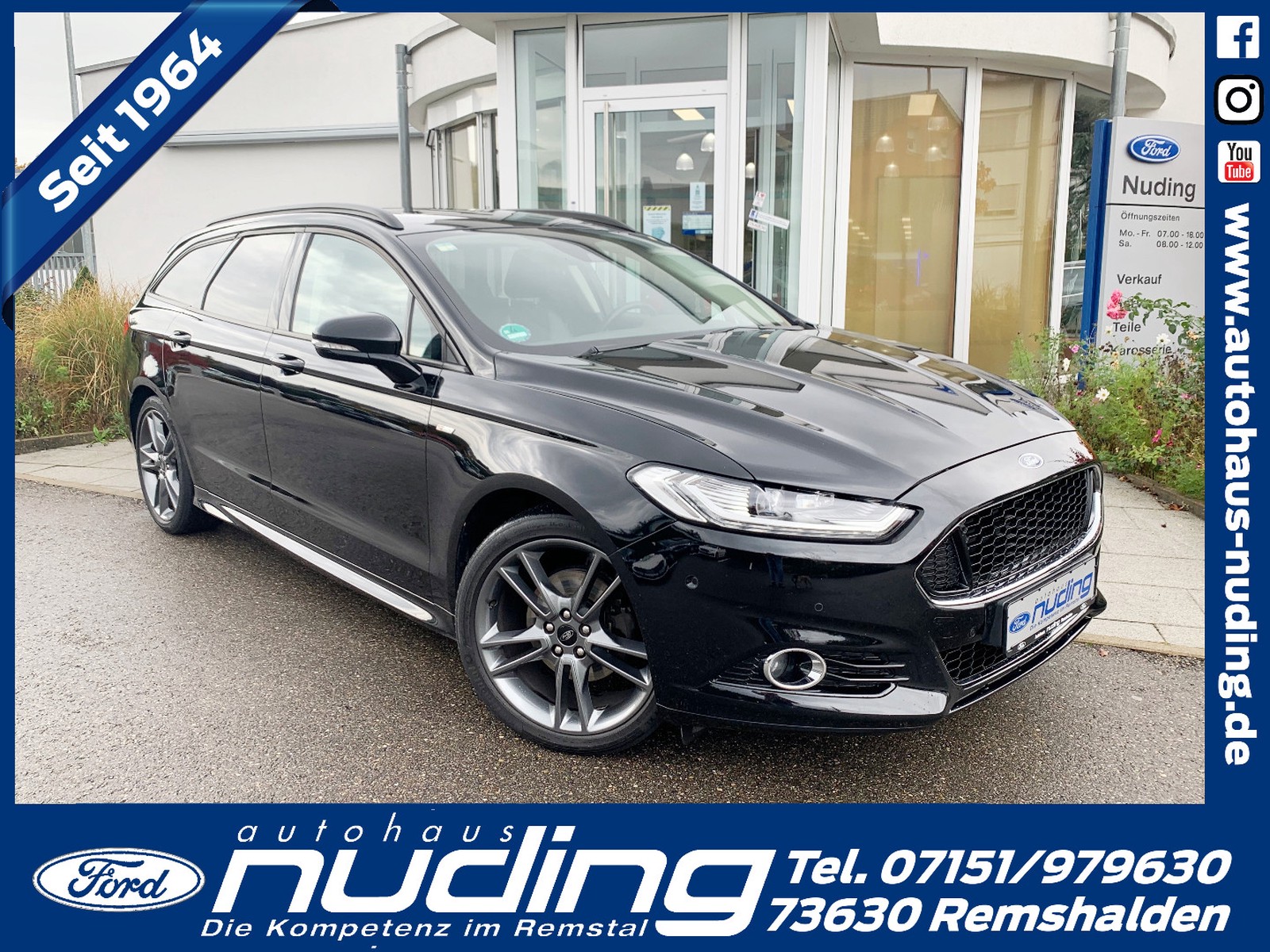 Ford Mondeo Turnier 2.0 TDCi ST-Line AHK/Pano/ACC/19"