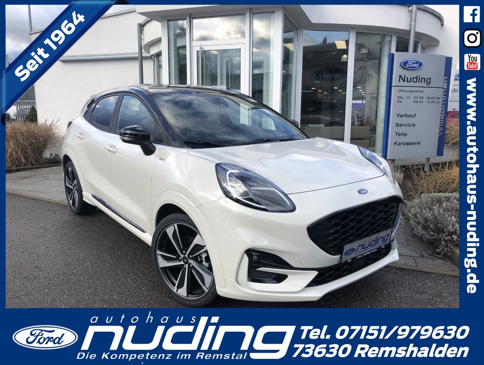 Ford Puma 1.0 EcoBoost Hybrid ST-Line X Navi/B&O/LED