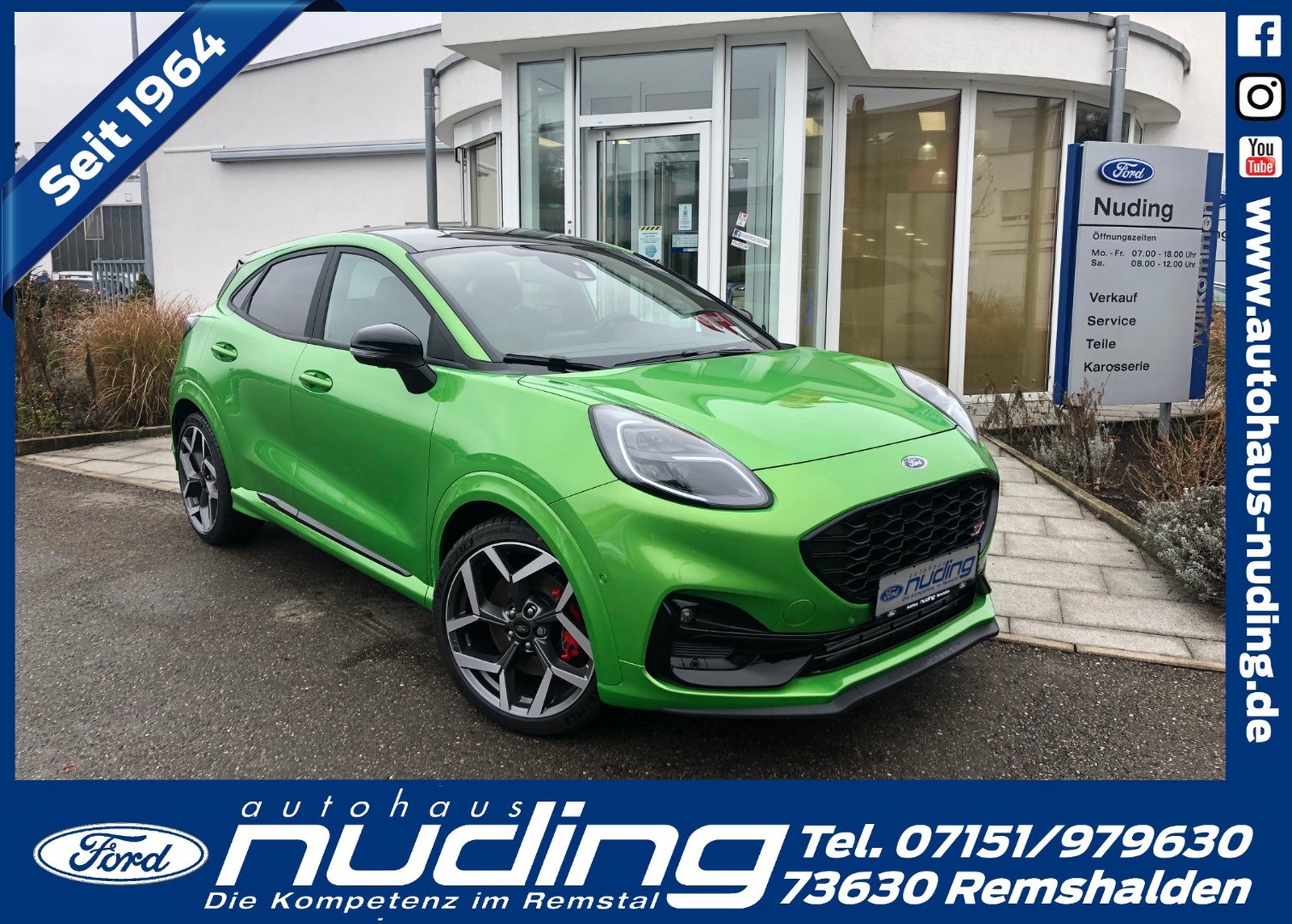 Ford Puma ST 1.5 EcoBoost X Navi/ACC/B&O/RFK/LED/BLIS