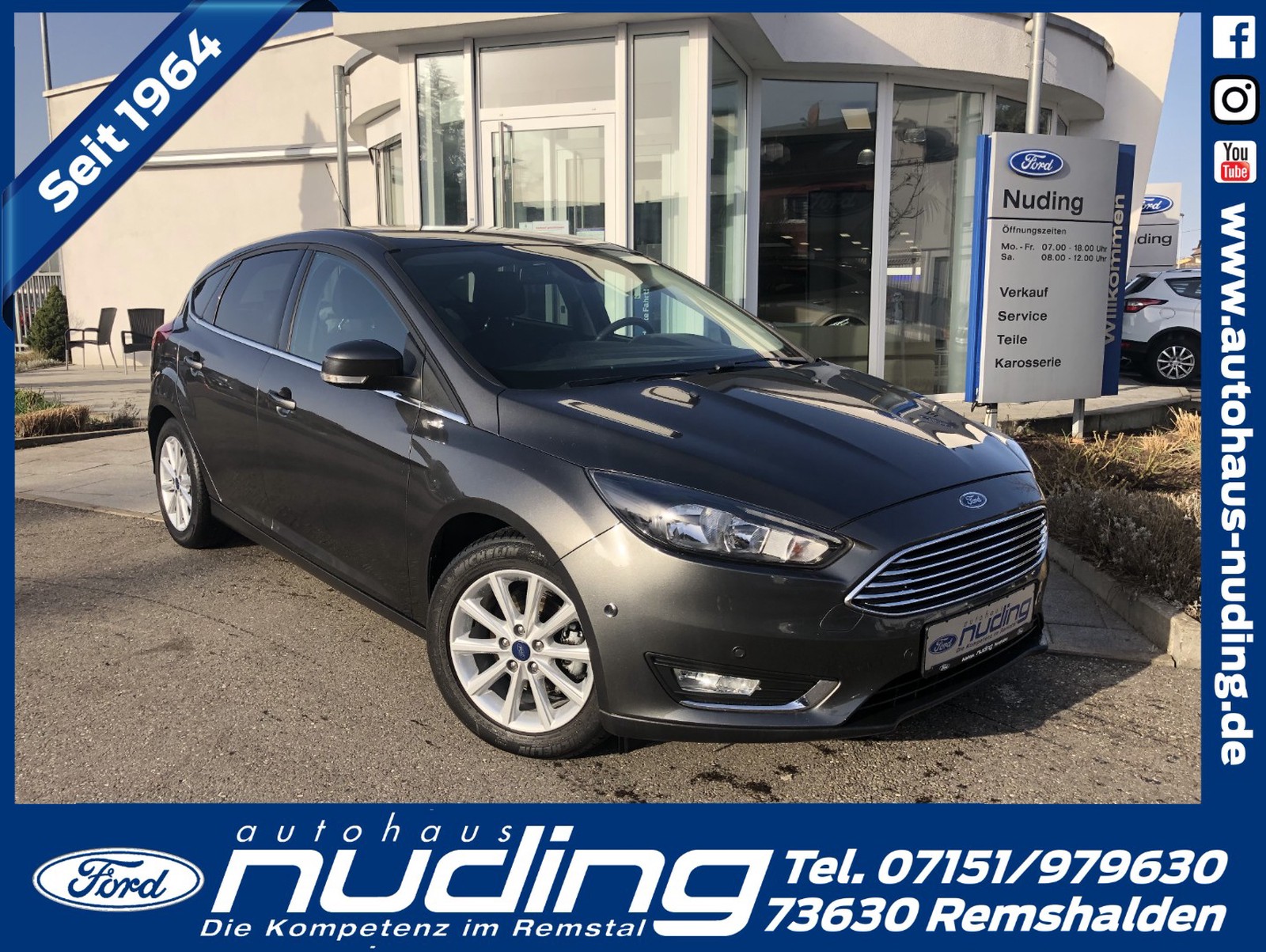 Ford Focus 1.0 EcoBoost Aut. Titanium Navi/PDC/Klima