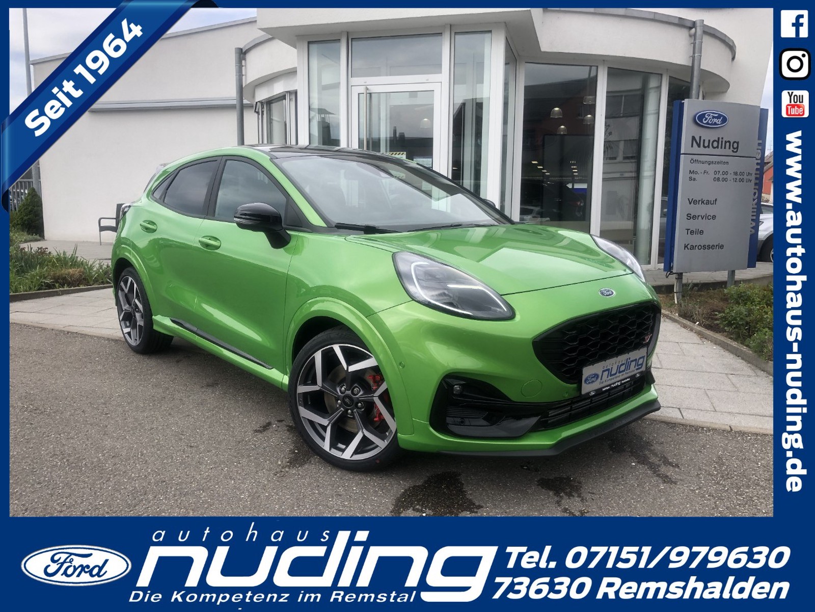 Ford Puma ST X 1.5 EcoBoost Navi/B&O/RFK/LED/BLIS