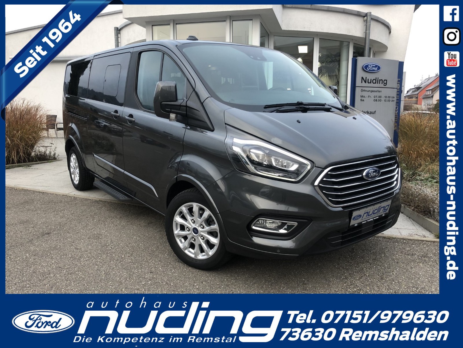 Ford Tourneo Custom 2.0 TDCi 320 L2 Titanium X 9-Sitzer