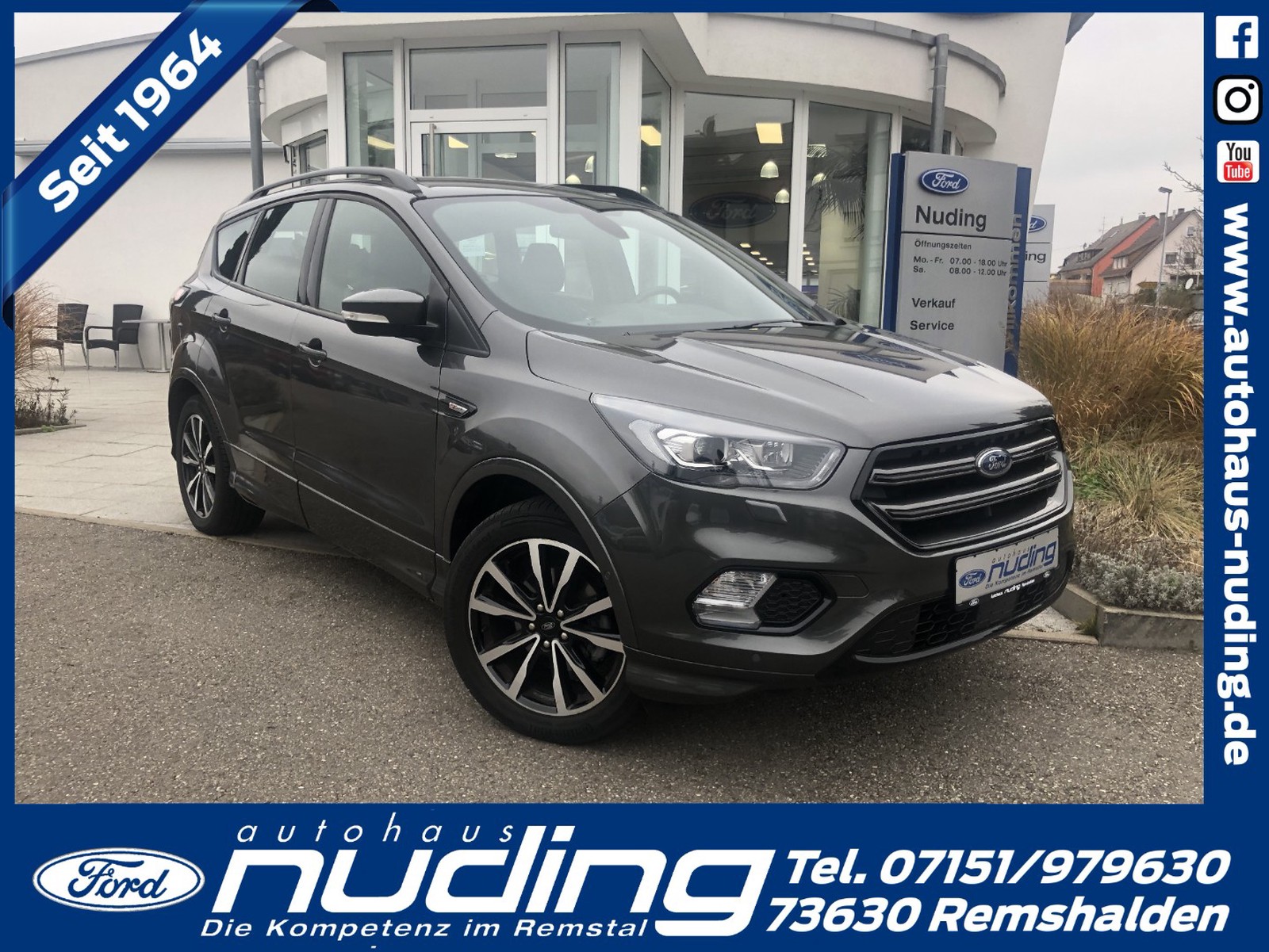 Ford Kuga 1.5 EcoBoost ST-Line AHK/Navi/RFK/Bi-Xenon