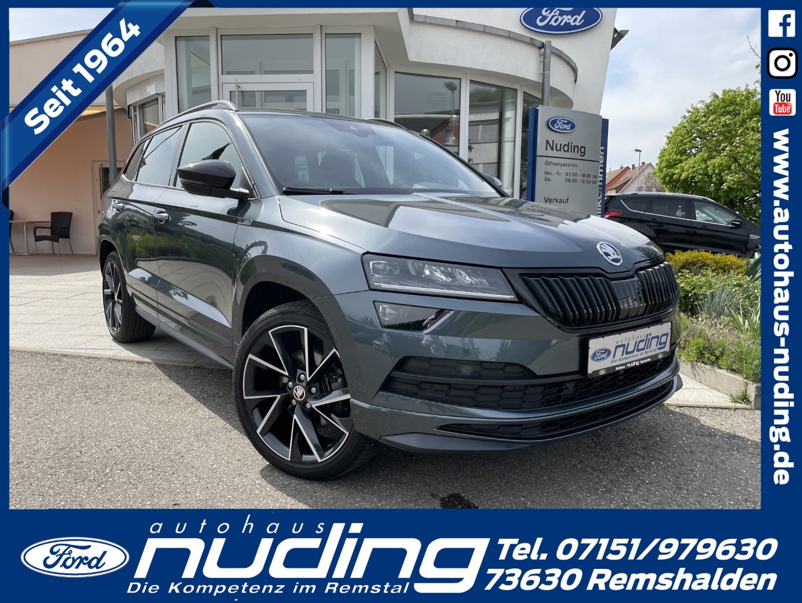 Skoda Karoq 2.0 TSI 4x4 DSG Sportline 19"/AHK/ACC/LED