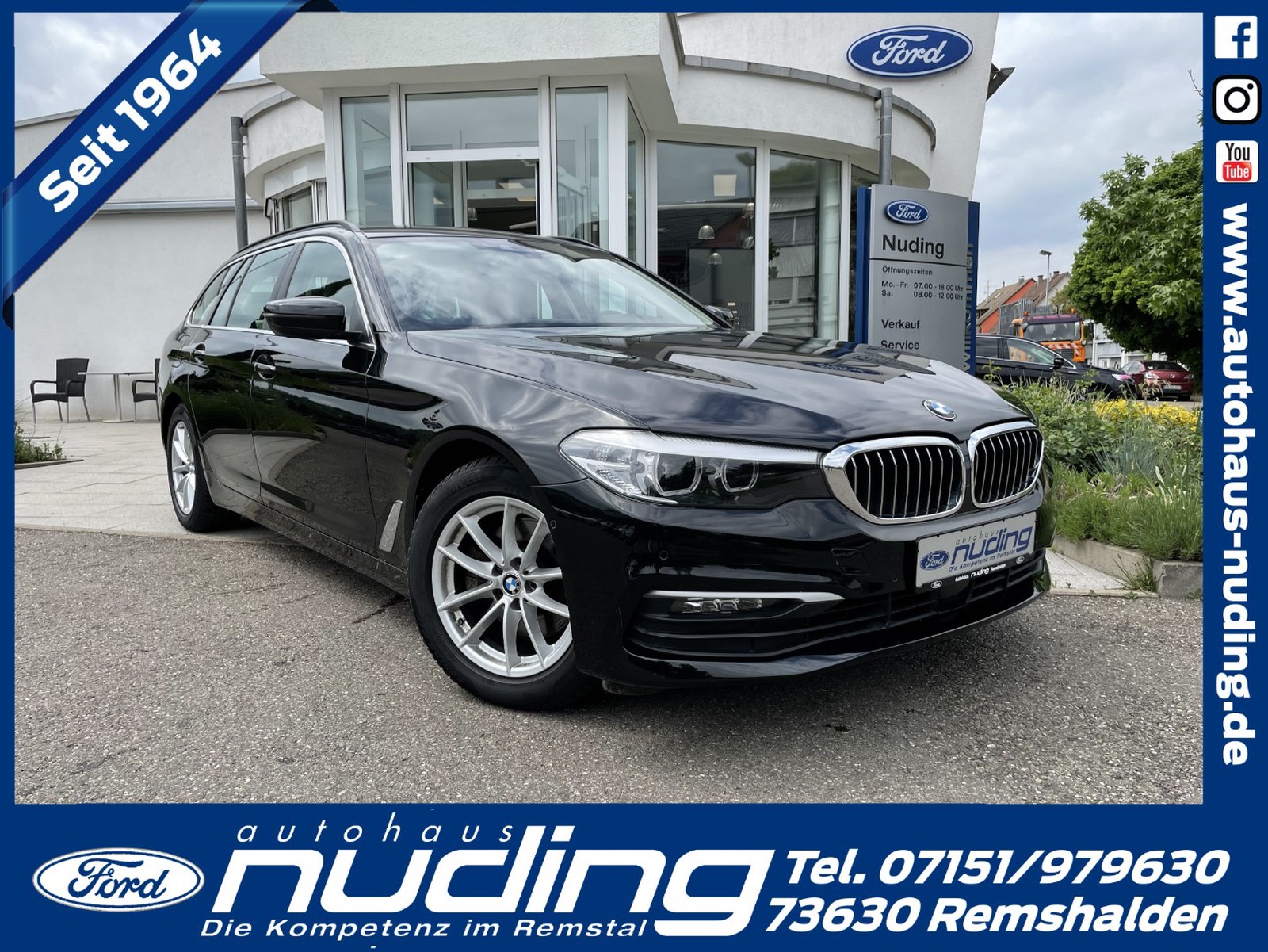 BMW 520d Touring Aut. ACC/AHK/Navi/Leder/RFK