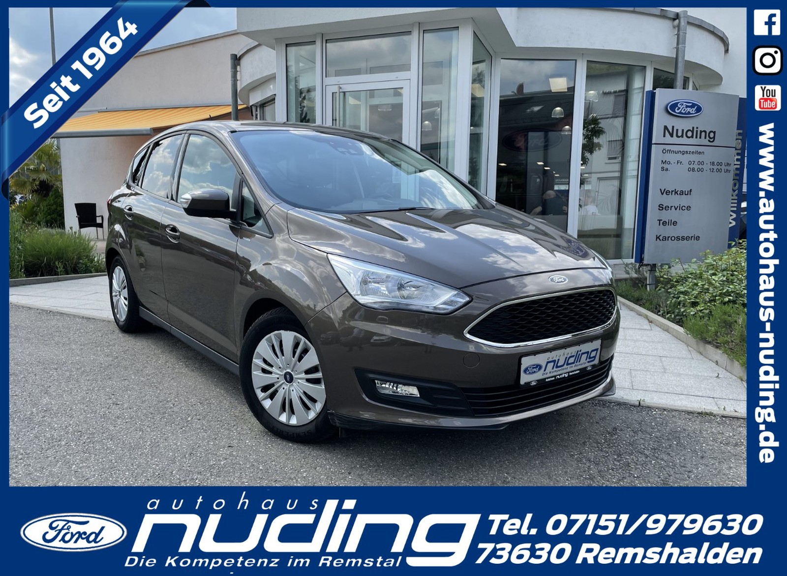 Ford C-Max 1.0 EcoBoost Trend PDC/SZH/Klima
