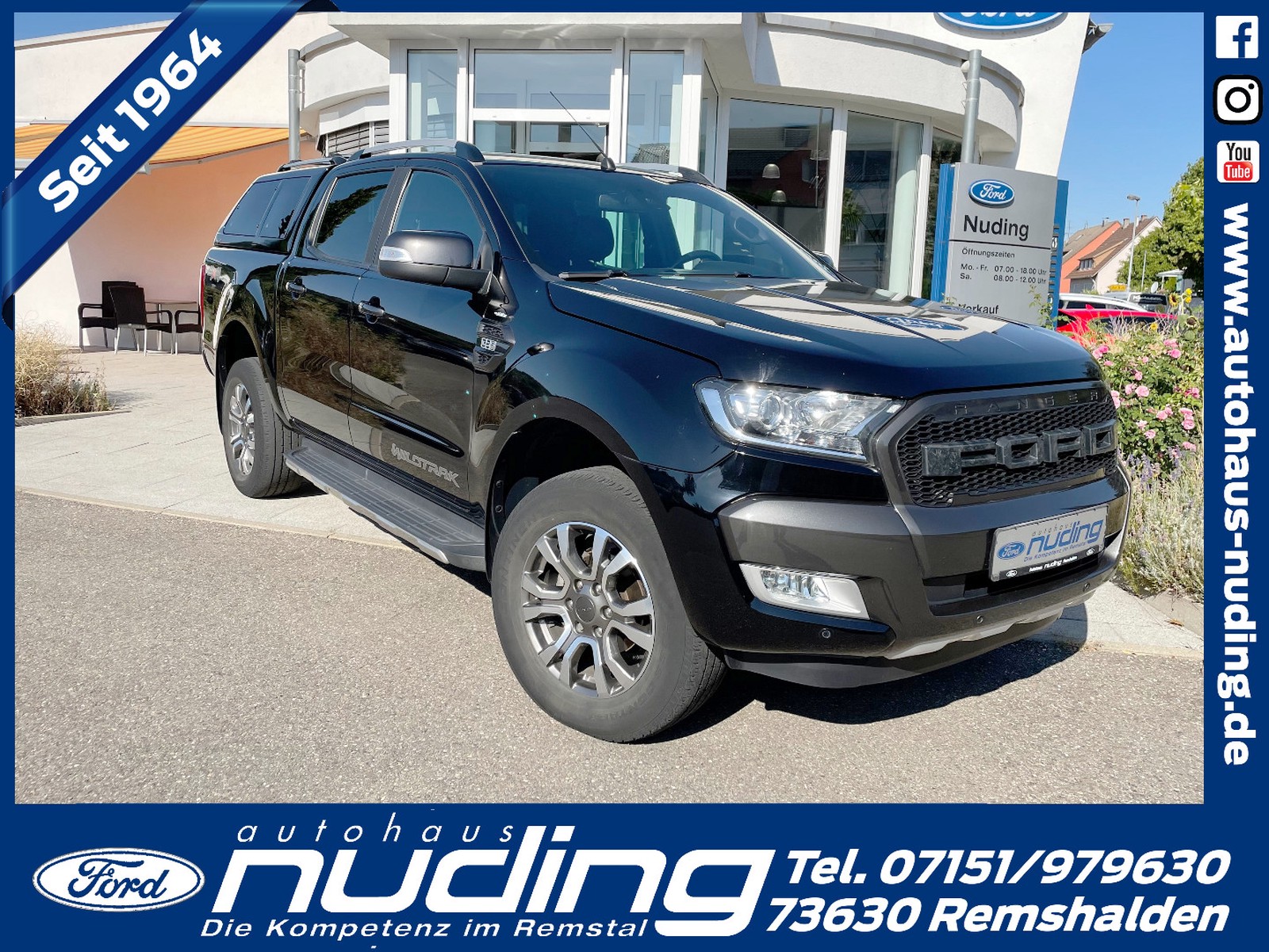 Ford Ranger DoKa 3.2 TDCi 4x4 Wildtrak Aut. AHK/Navi/PDC/STHZ