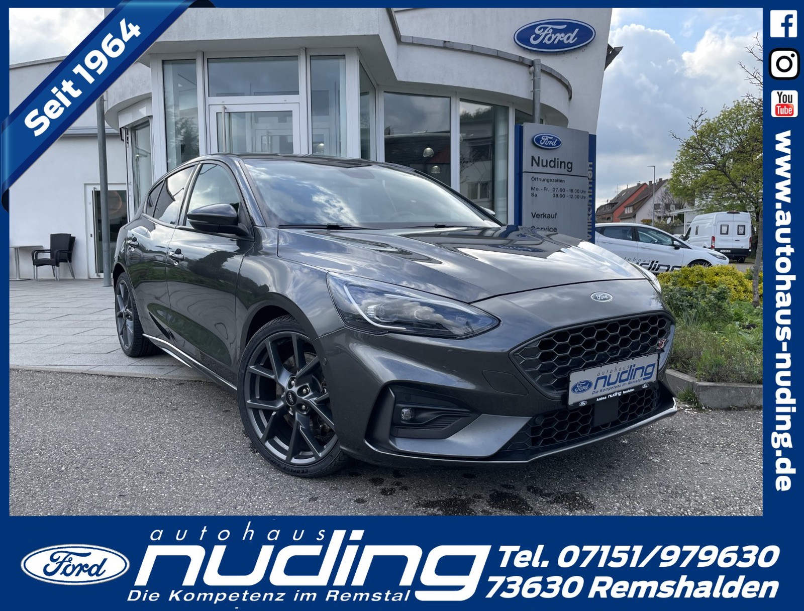 Ford Focus 2.3 EcoBoost ST AHK/ACC/LED/Navi/RFK