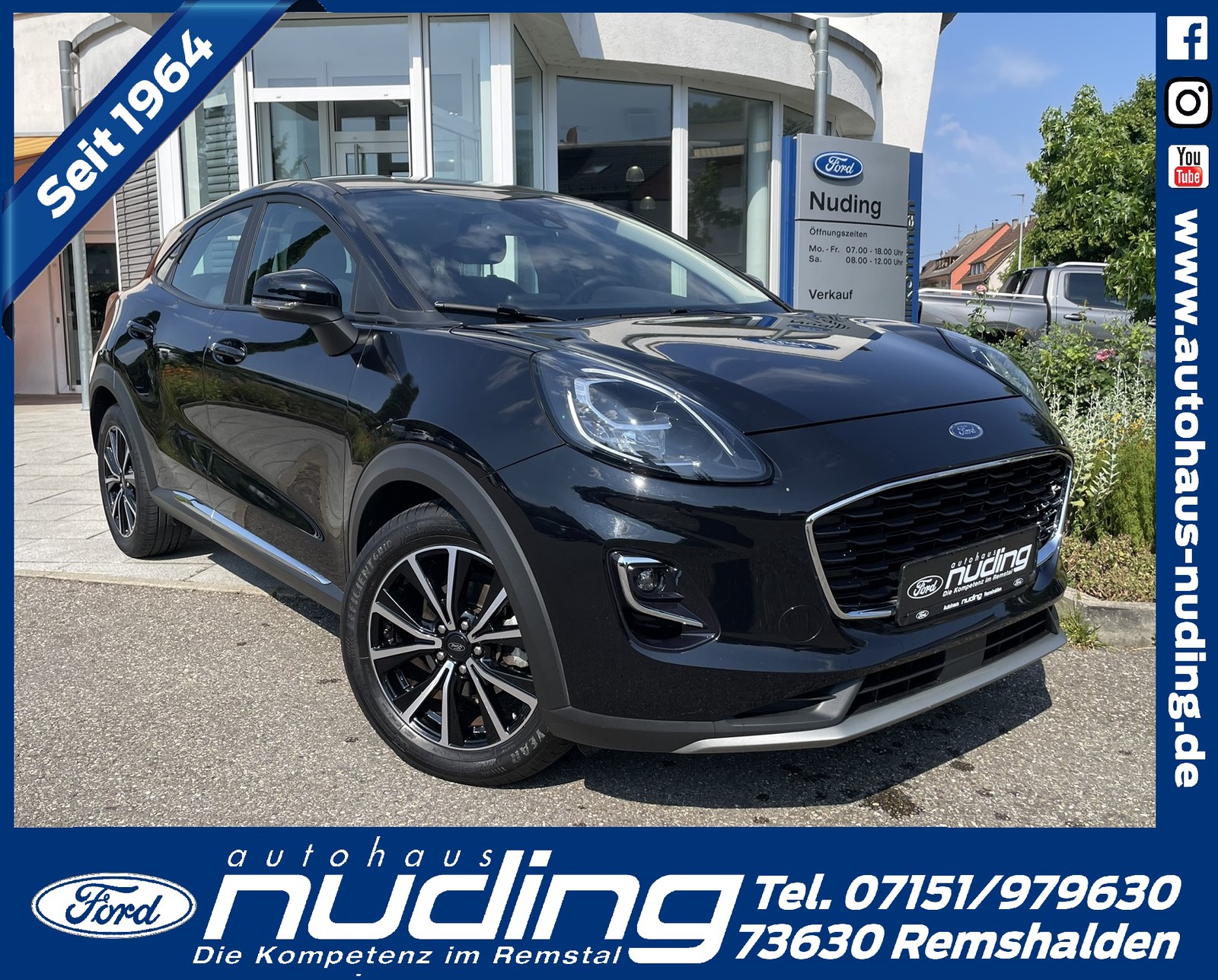 Ford Puma 1.0 EcoBoost Hybrid Titanium Navi/PDC/SZH