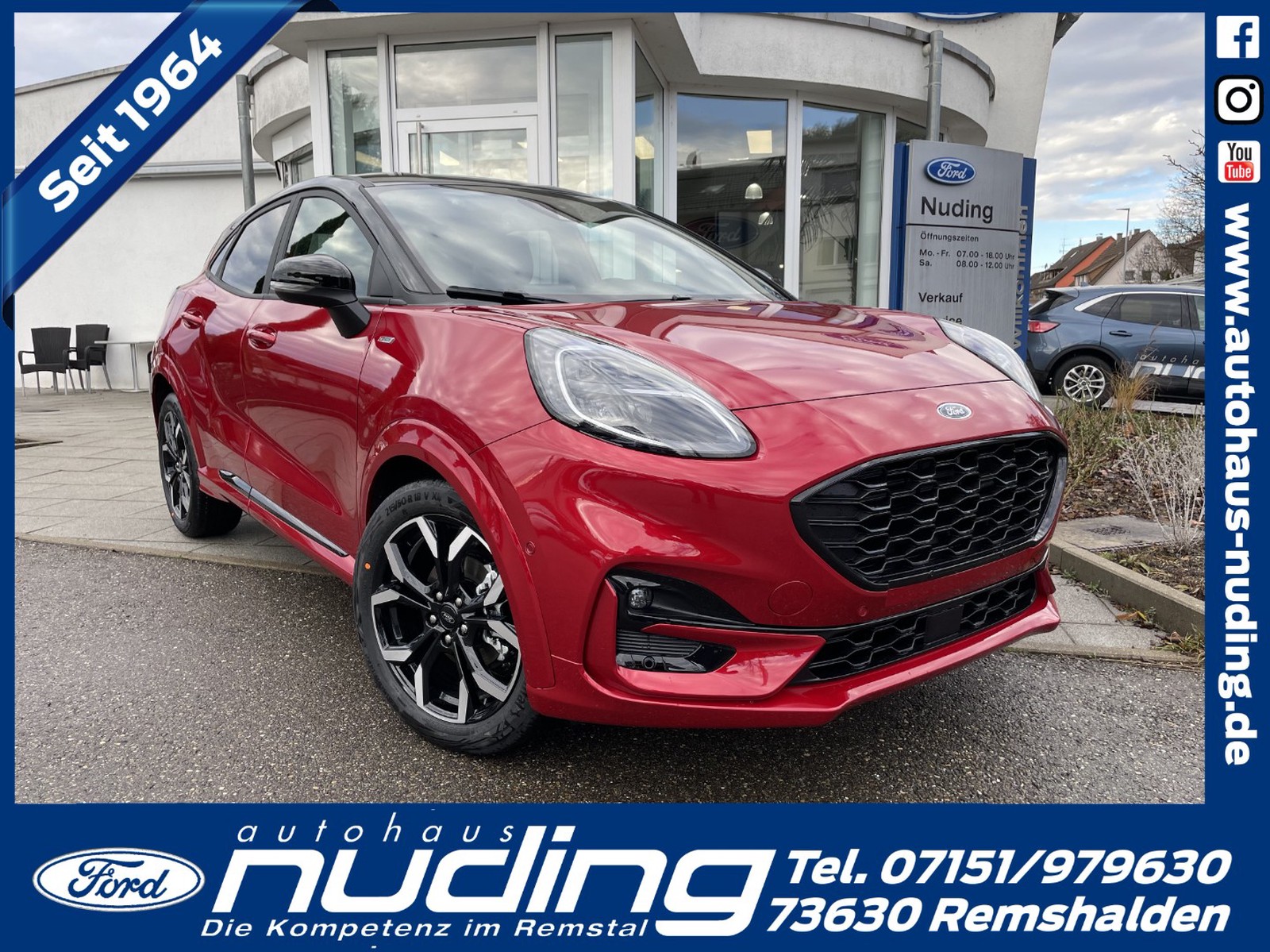 Ford Puma 1.0 EcoBoost Hybrid Aut. ST-Line X Navi/B&O