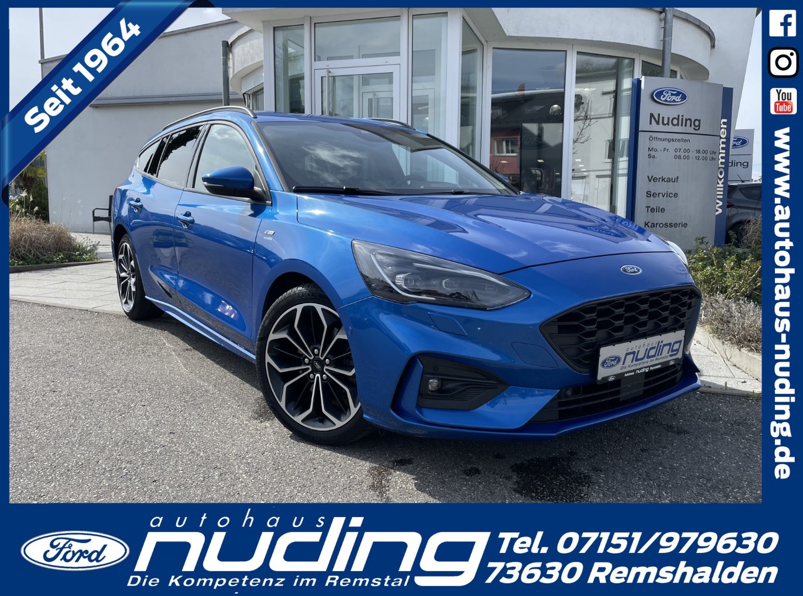 Ford Focus Turnier 1.5 EcoBoost Aut. ST-Line Navi/RFK