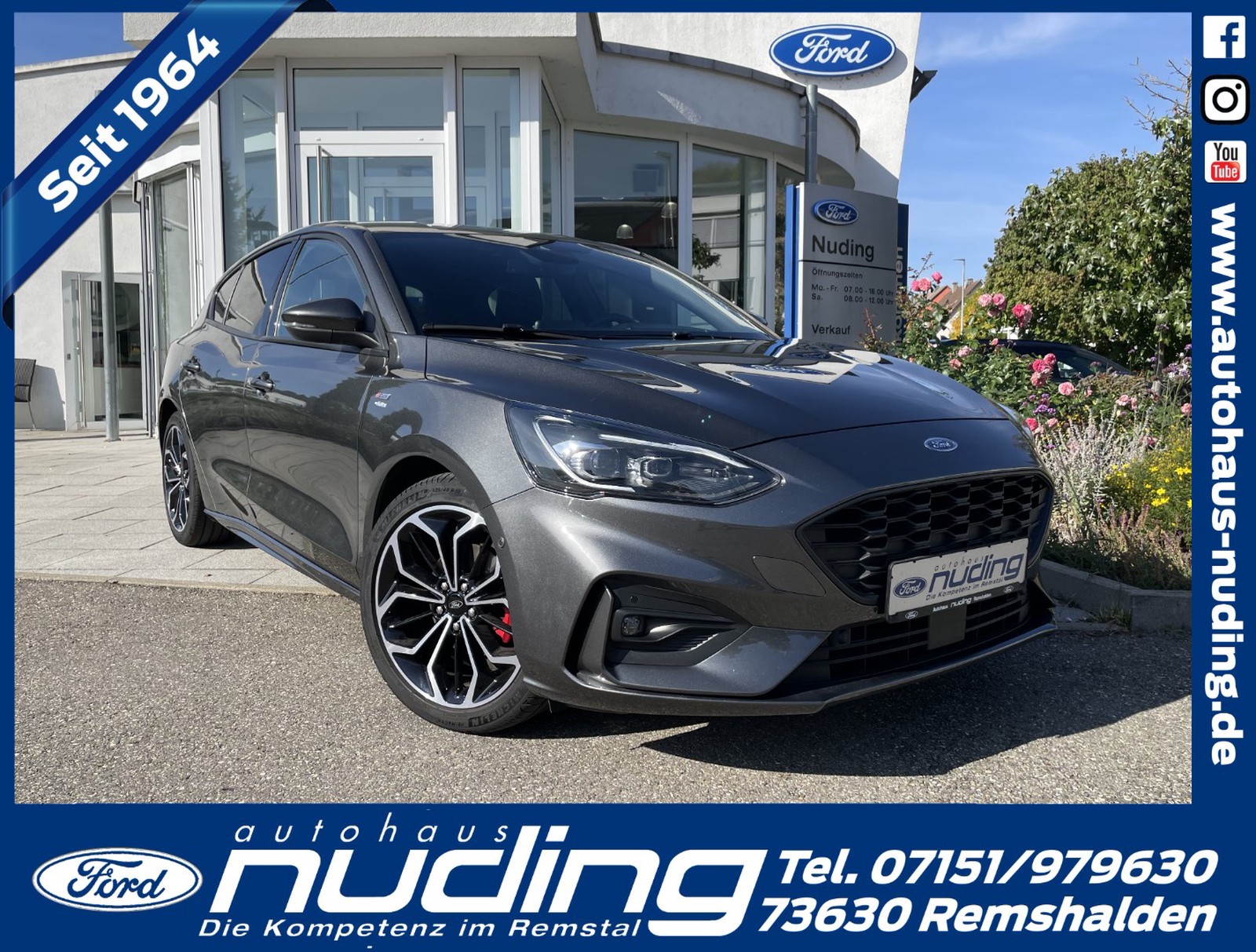 Ford Focus 1.5 EcoBoost ST-Line Navi/ACC/RFK/B&O/BLIS