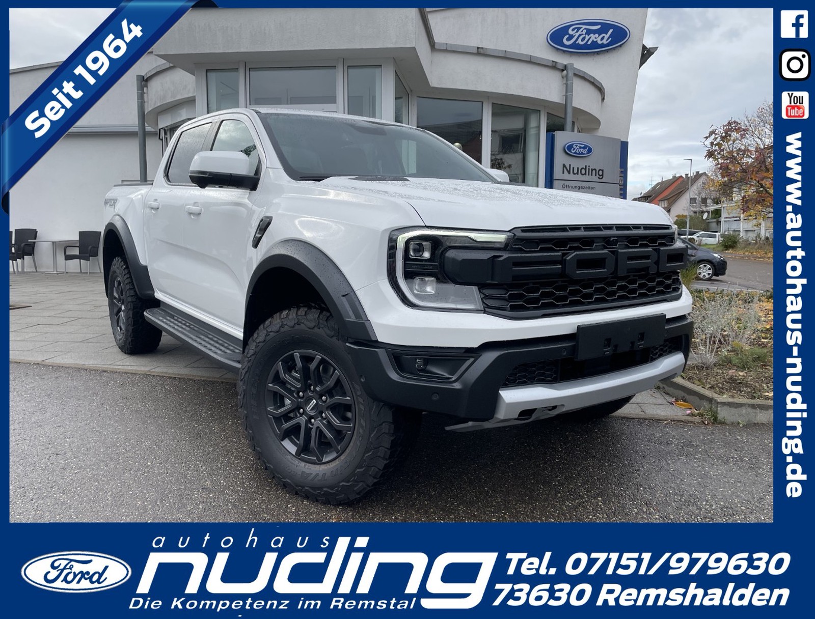 Ford Ranger Raptor e-4WD Doppelkabine 3.0 EcoBoost