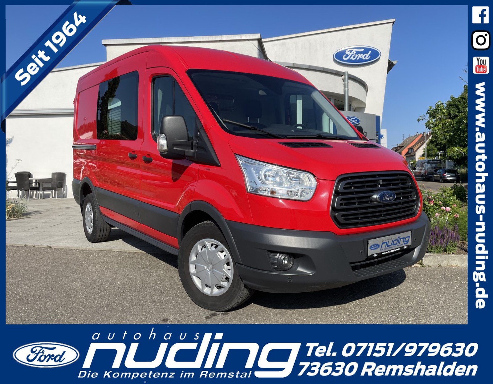 Ford Transit Kasten 350 L2H2 VA Trend AHK/RFK/Klima