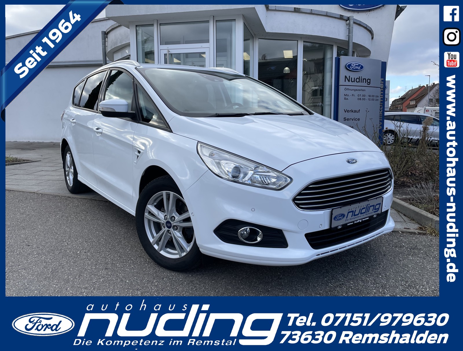 Ford S-MAX 1.5 EcoBoost Business Edition AHK/Navi/PDC