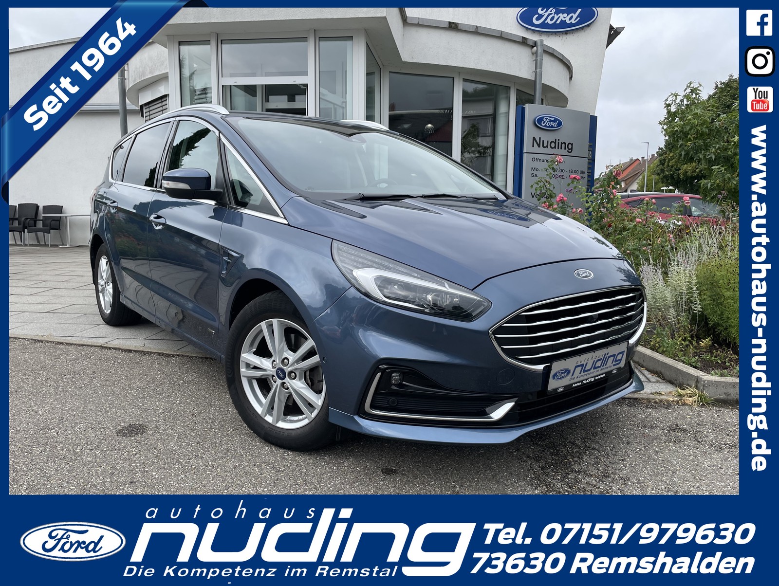 Ford S-Max 2.0 EcoBlue Aut. Titanium AWD 7-Sitze/AHK