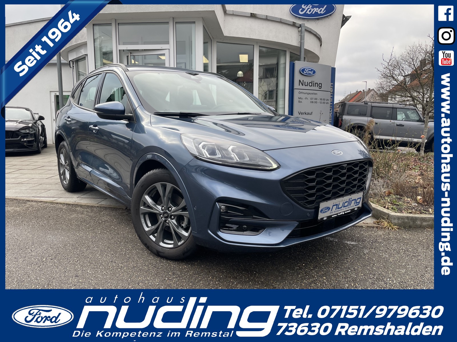 Ford Kuga 2.0 EcoBlue Aut. ST-Line AHK/ACC/RFK/BLIS