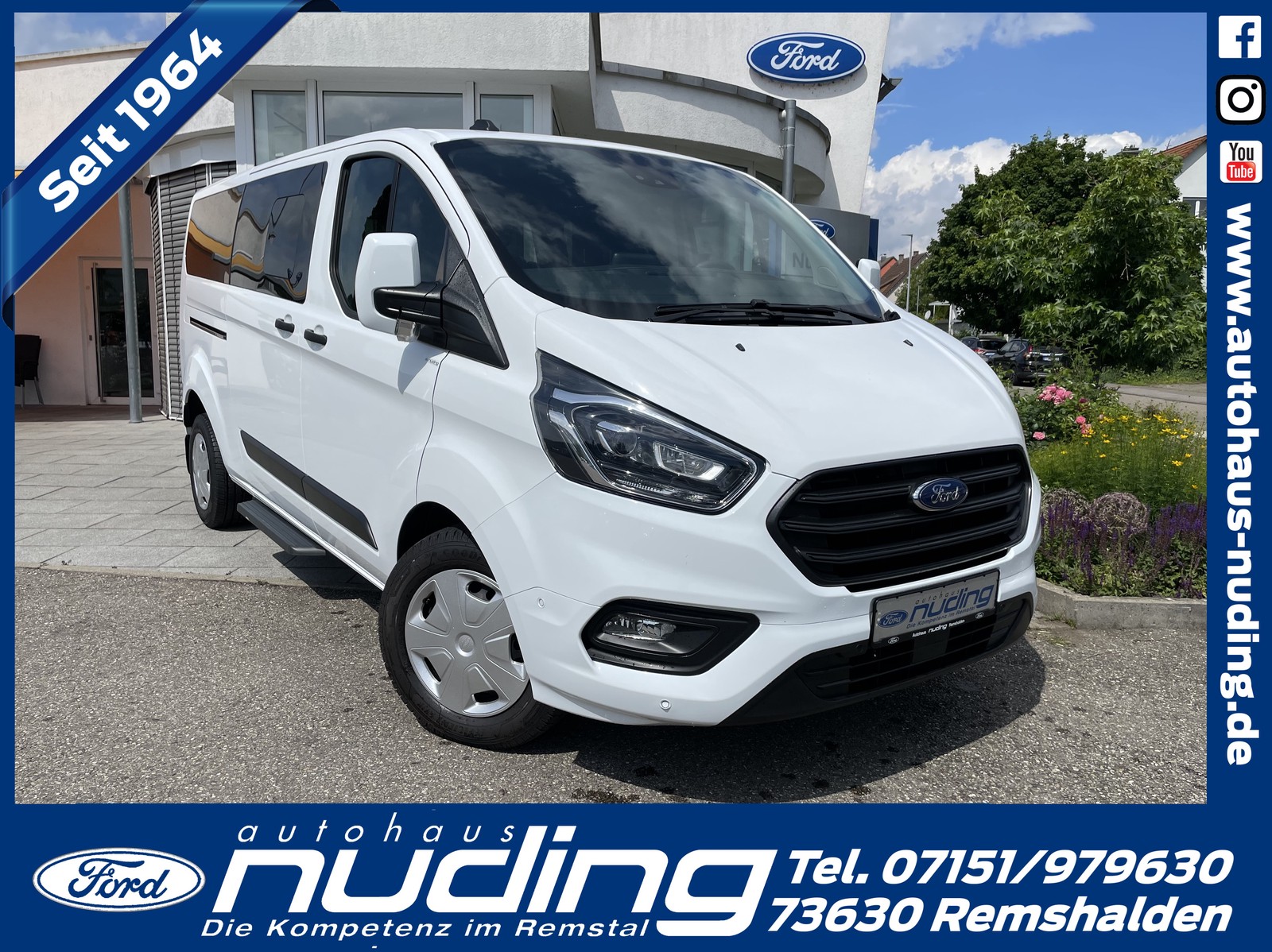 Ford Transit Custom Kombi 320 L2H1 Aut. Trend AHK/RFK
