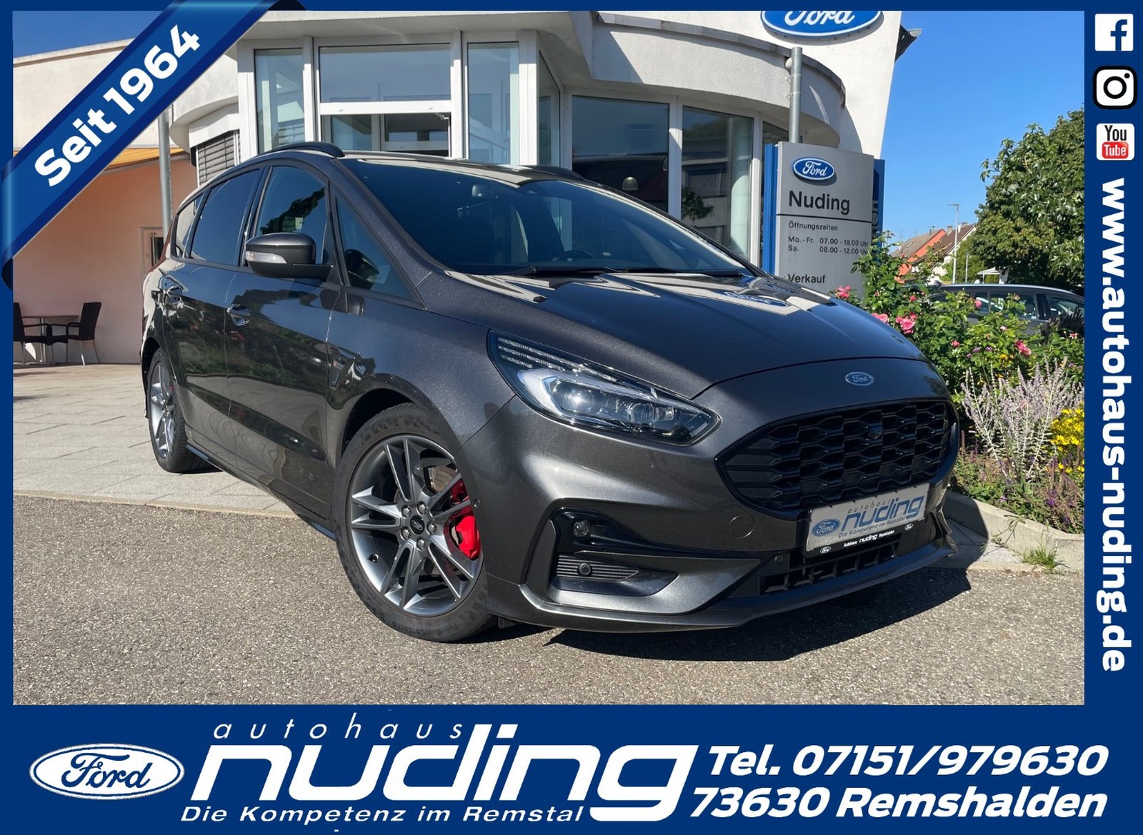 Ford S-Max 2.0 EcoBlue Aut. ST-Line AHK/ACC/LED/BLIS