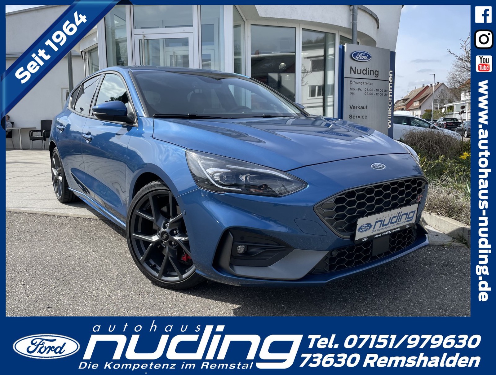 Ford Focus 2.3 EcoBoost ST mit Styling-Paket ACC/RFK