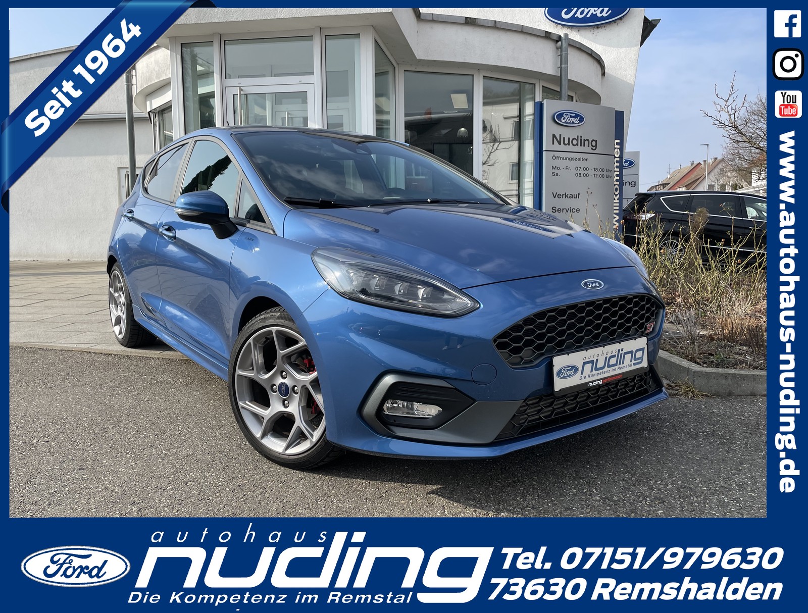 Ford Fiesta ST 1.5 EcoBoost Leder-Exklusiv-Paket