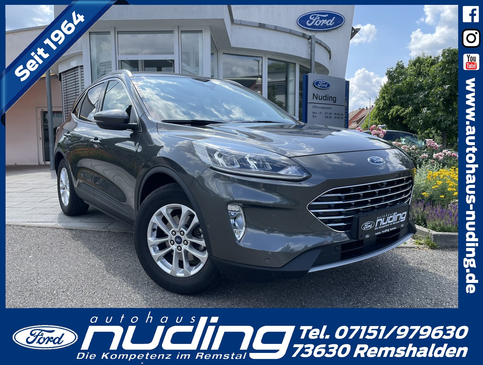 Ford Kuga 1.5 EcoBoost Titanium AHK/ACC/RFK/BLIS
