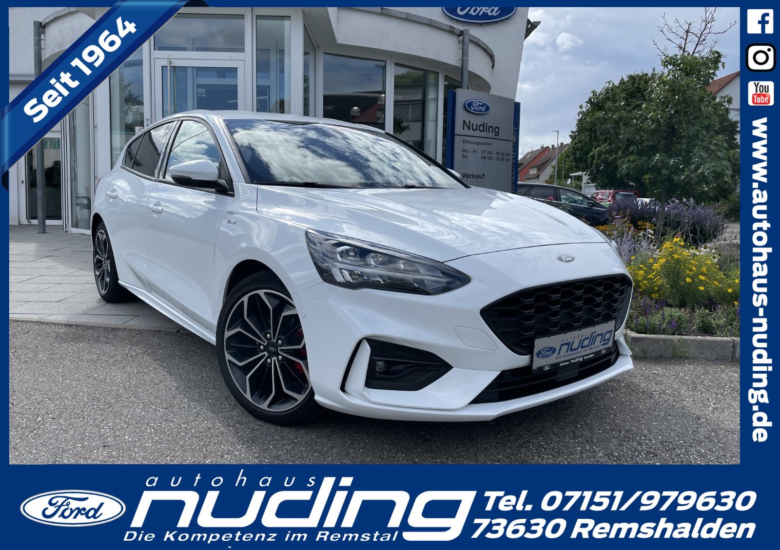 Ford Focus 1.0 EcoBoost ST-Line Navi/RFK/HUD/SZH