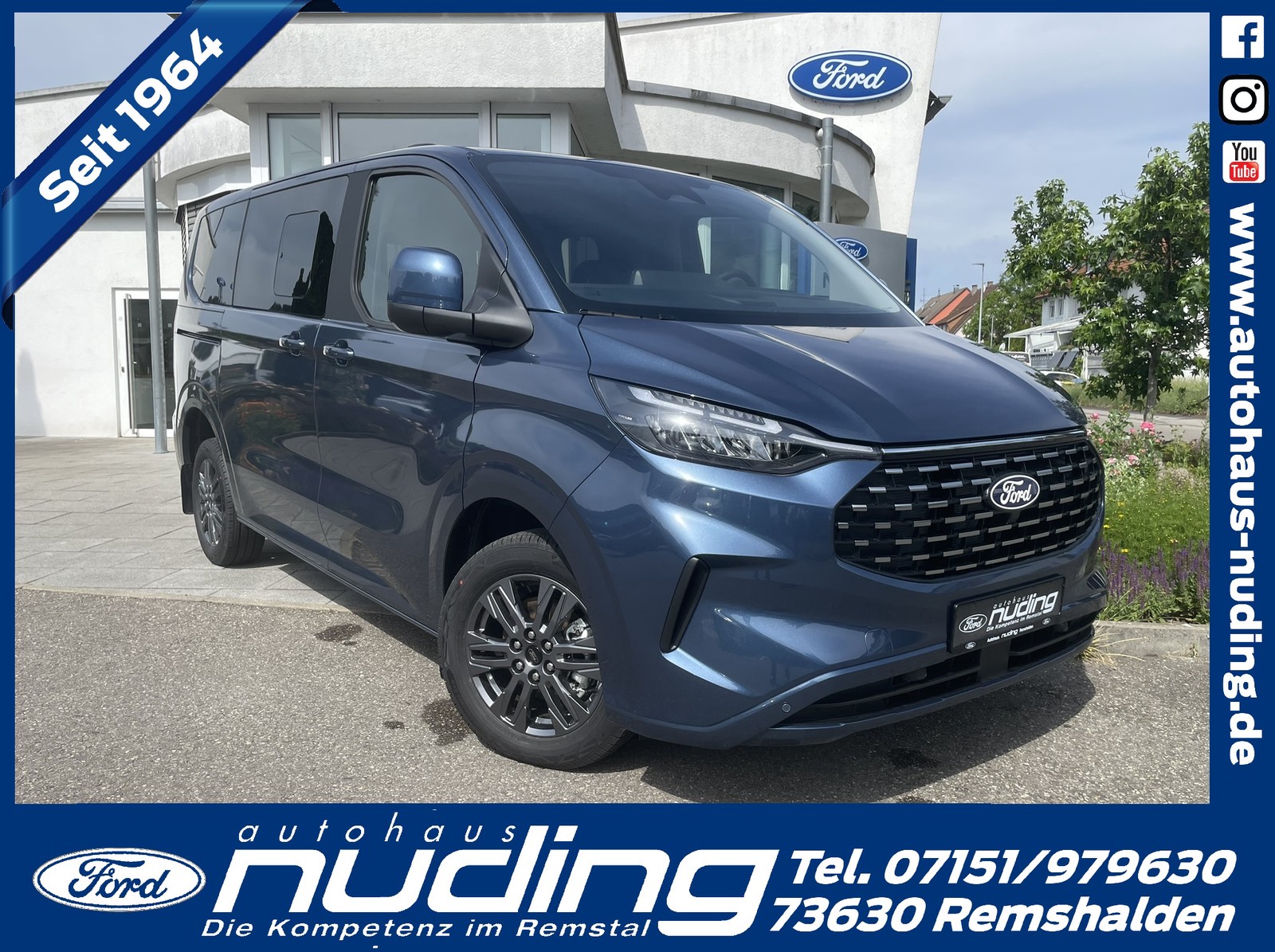 Ford Tourneo Custom 320 L1 2.0 EcoBlue Aut. Titanium