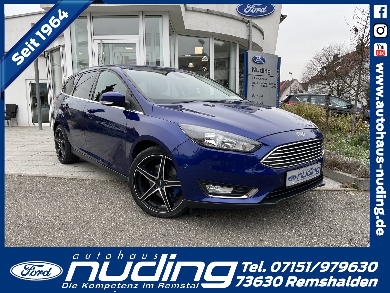 Ford Focus Turnier 1.5 EcoBoost Titanium Navi/PDC/SZH