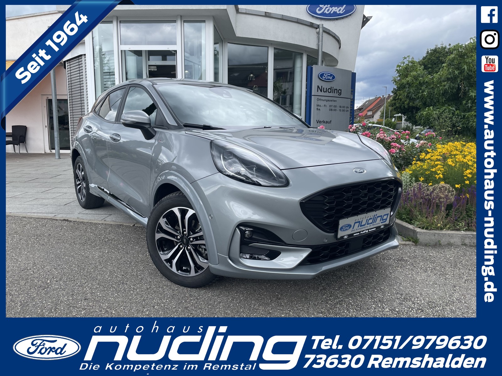 Ford Puma 1.0 EcoBoost Hybrid Aut. ST-Line ACC/BLIS