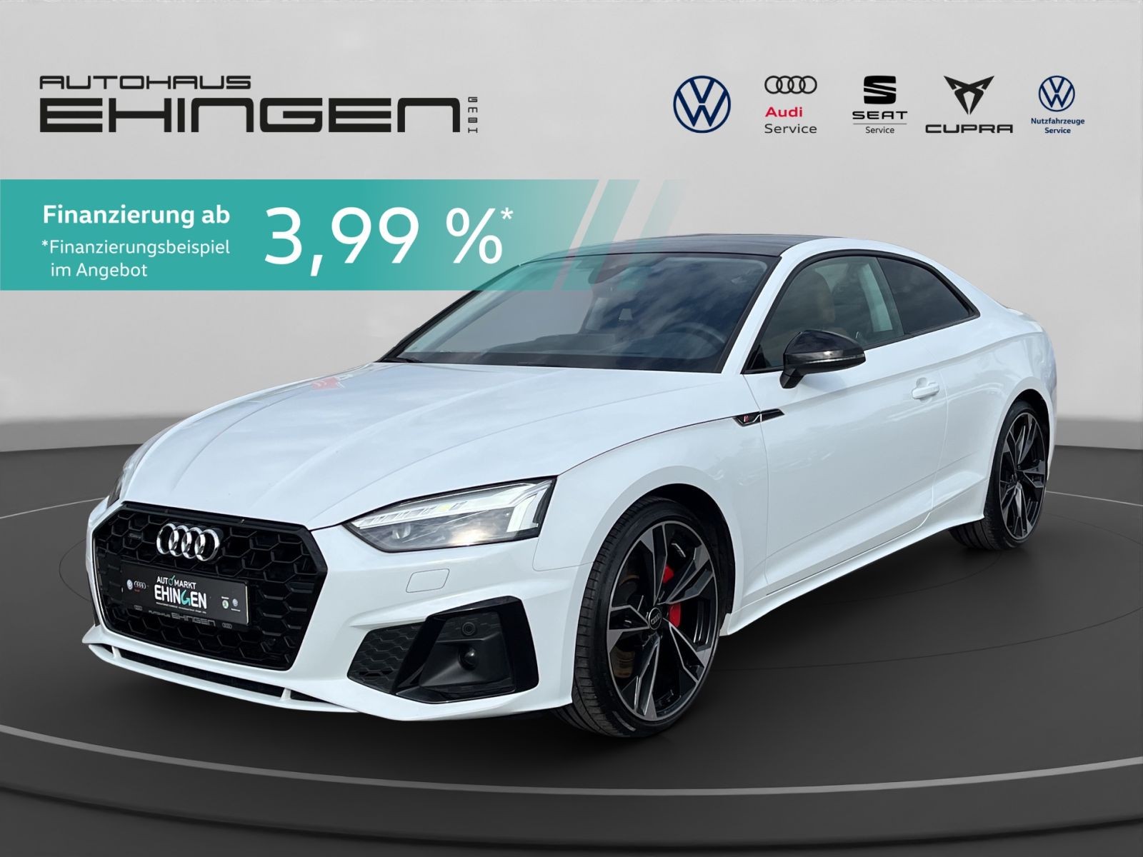Audi A5 Coupé S Line 50 TDI Pano+Sthz+Matrix+ACC+Navi+Leder+Headup