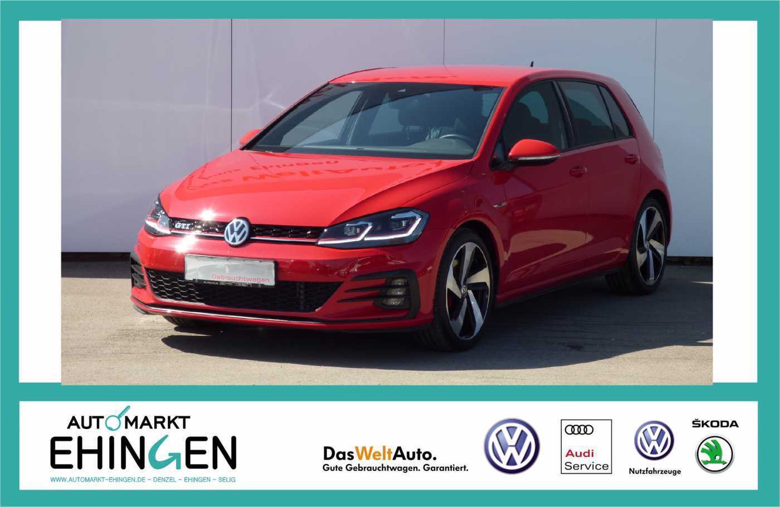 Volkswagen Golf VII GTI 2.0 TSI Navi ACC LED DYN 5J Garant