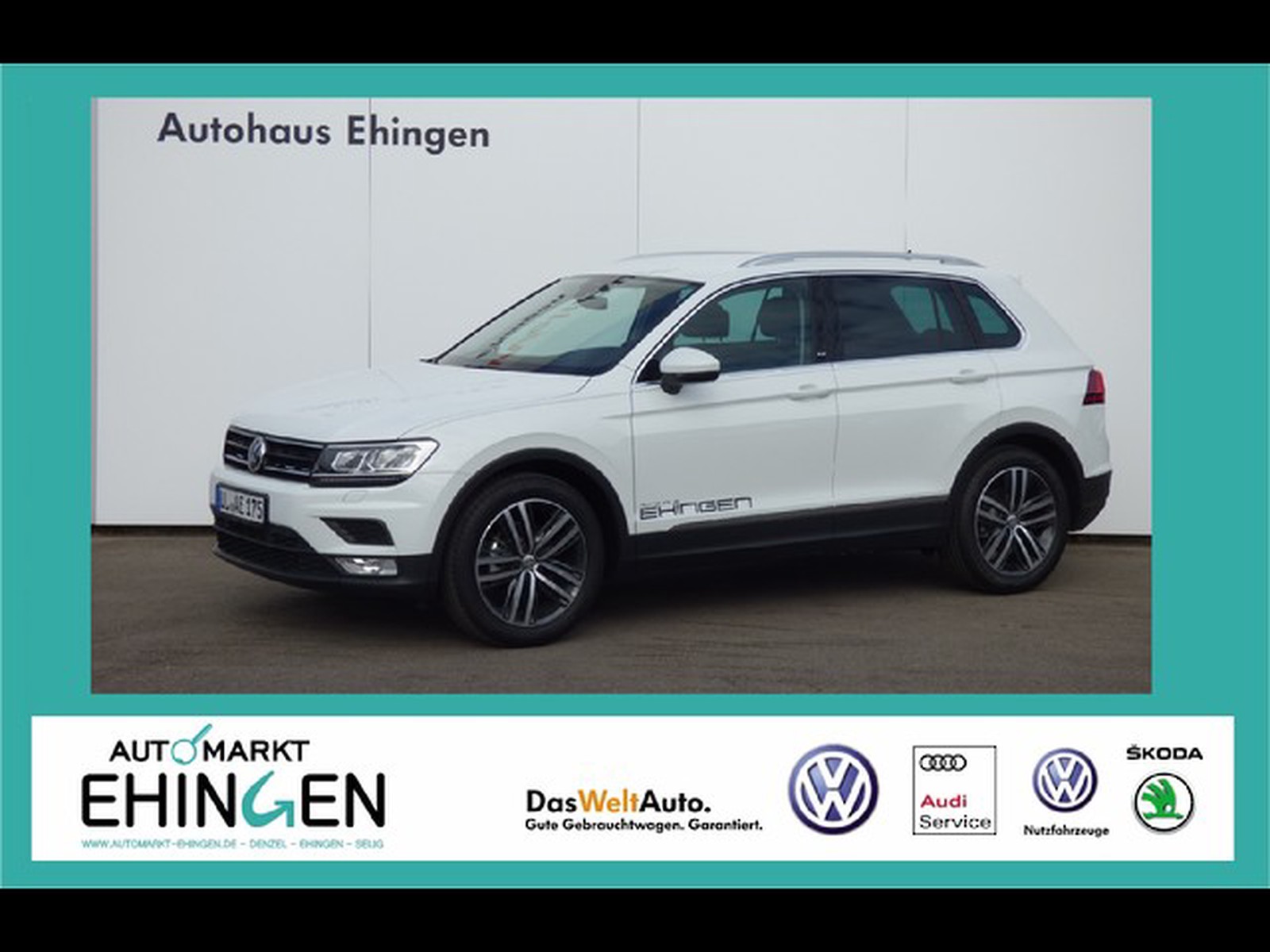 Volkswagen Tiguan 2.0 TDI Sound AHK LED Navi 19" ACC