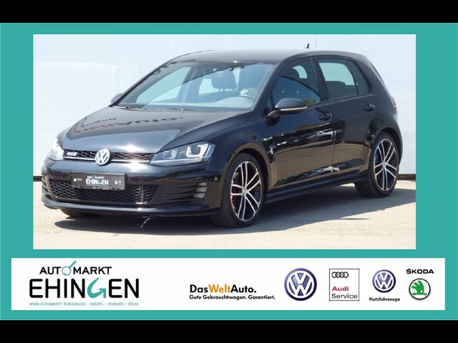 cijfer Dragende cirkel Vernietigen Volkswagen Golf VII GTD 2.0 TDI DSG Navi Xenon AHK EU6 gebraucht kaufen in  Ehingen Preis 17888 eur - Int.Nr.: 01963 VERKAUFT