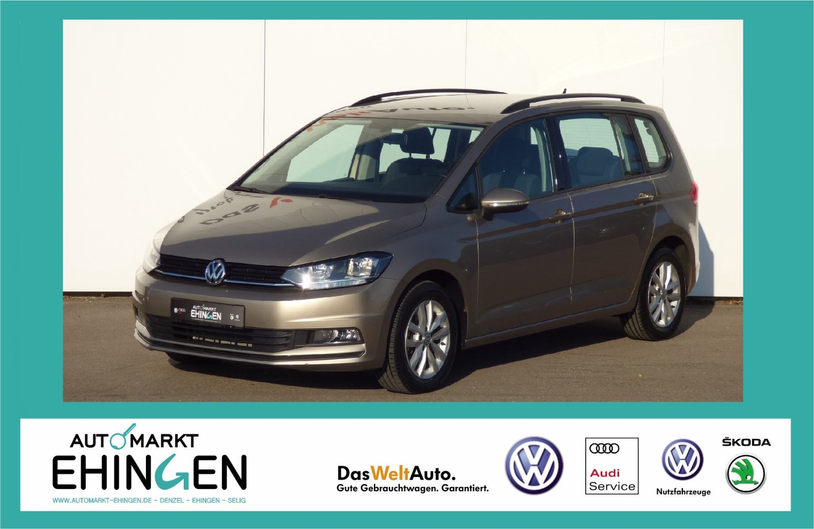Volkswagen Touran Trendline 1.6 TDI 7 Sitzer Alu 3J Garant