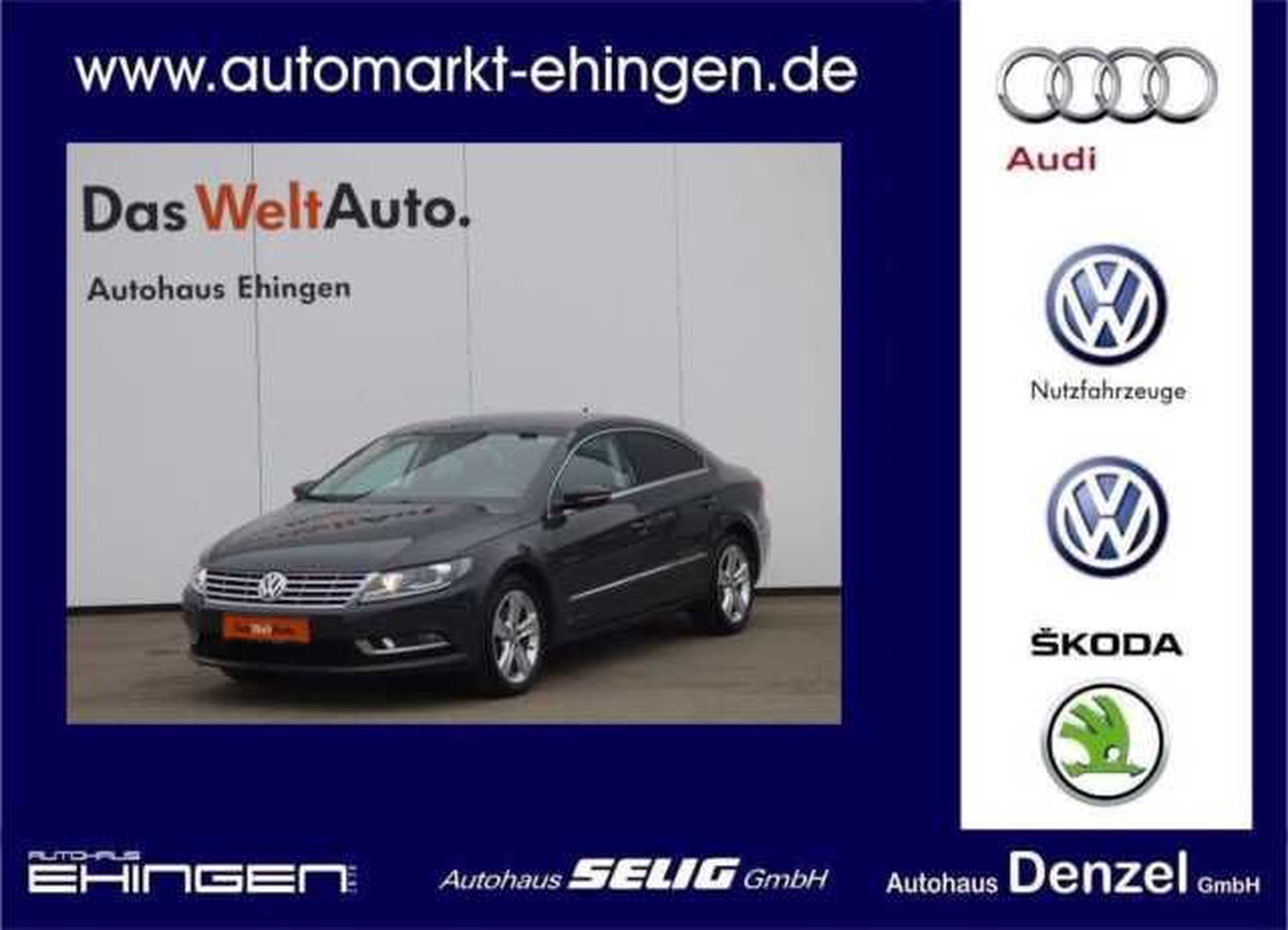 Volkswagen CC 2.0 TDI Navi Xenon 5J Garantie