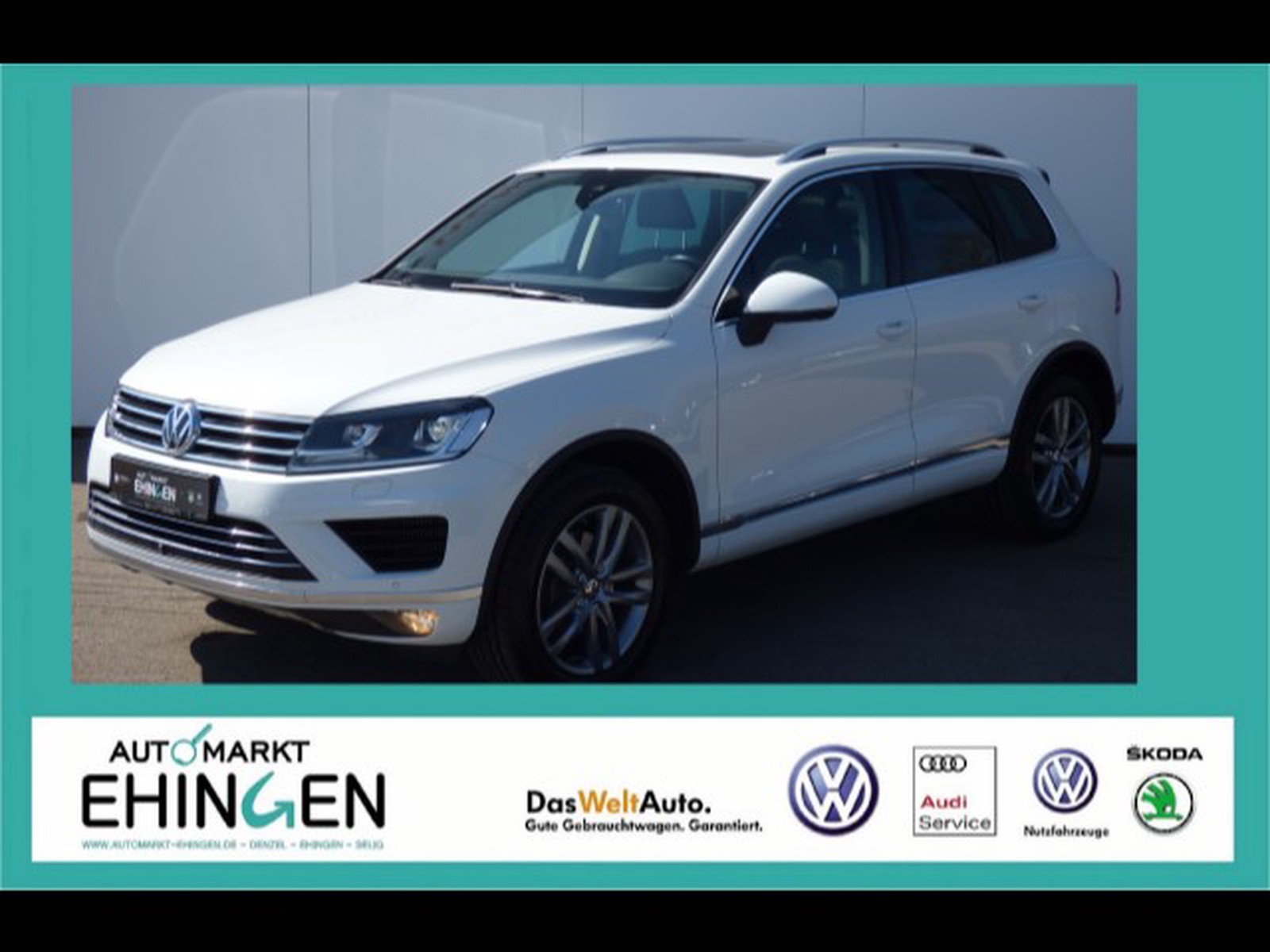 Volkswagen Touareg V6 4Motion Panorama Area Luft Navi Sthz AHK Xenon