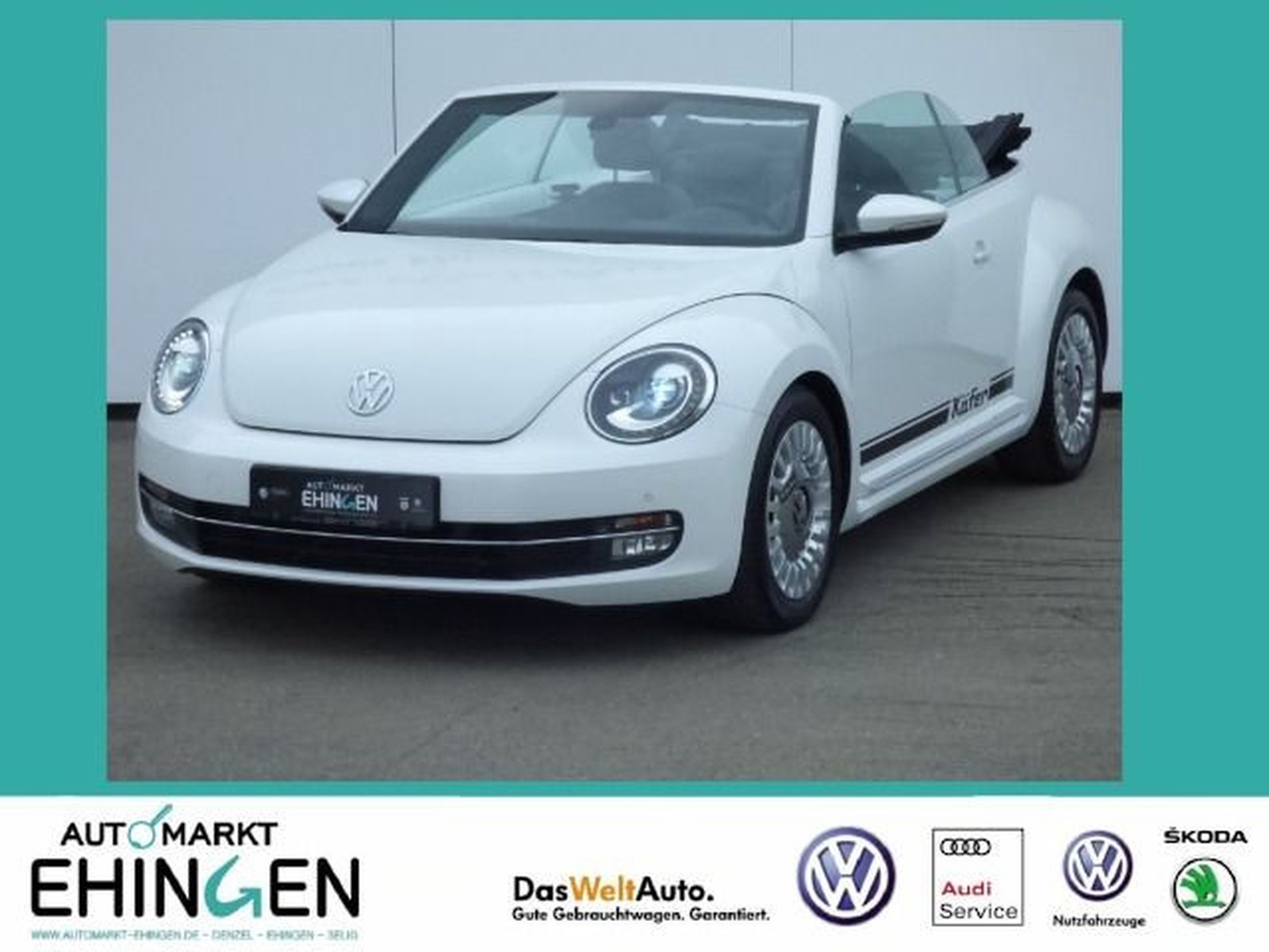 Volkswagen Beetle Cabriolet Design 1.6 TDI Xenon Navi Leder Design