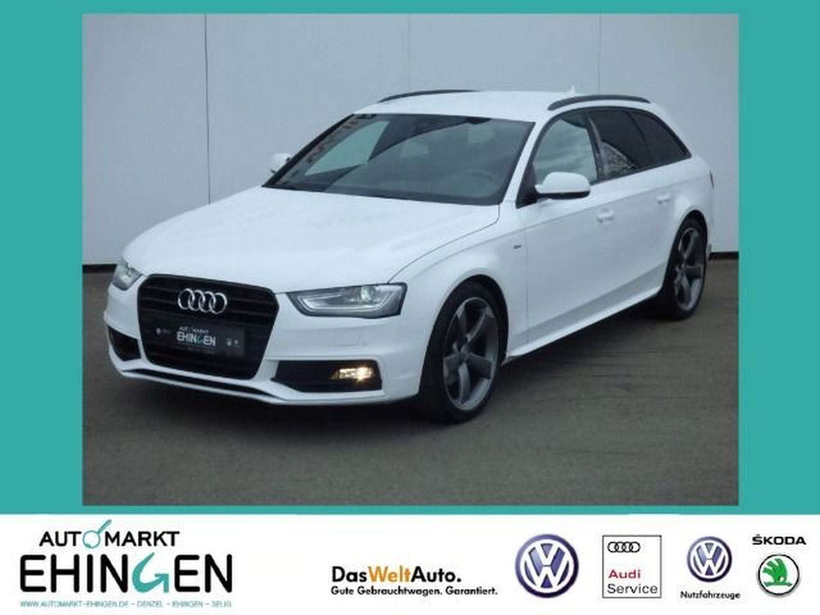 Audi A4 Avant Ambition 2.0 TDI S-Stronic S Line AHK Xenon Navi Leder ACC EU6