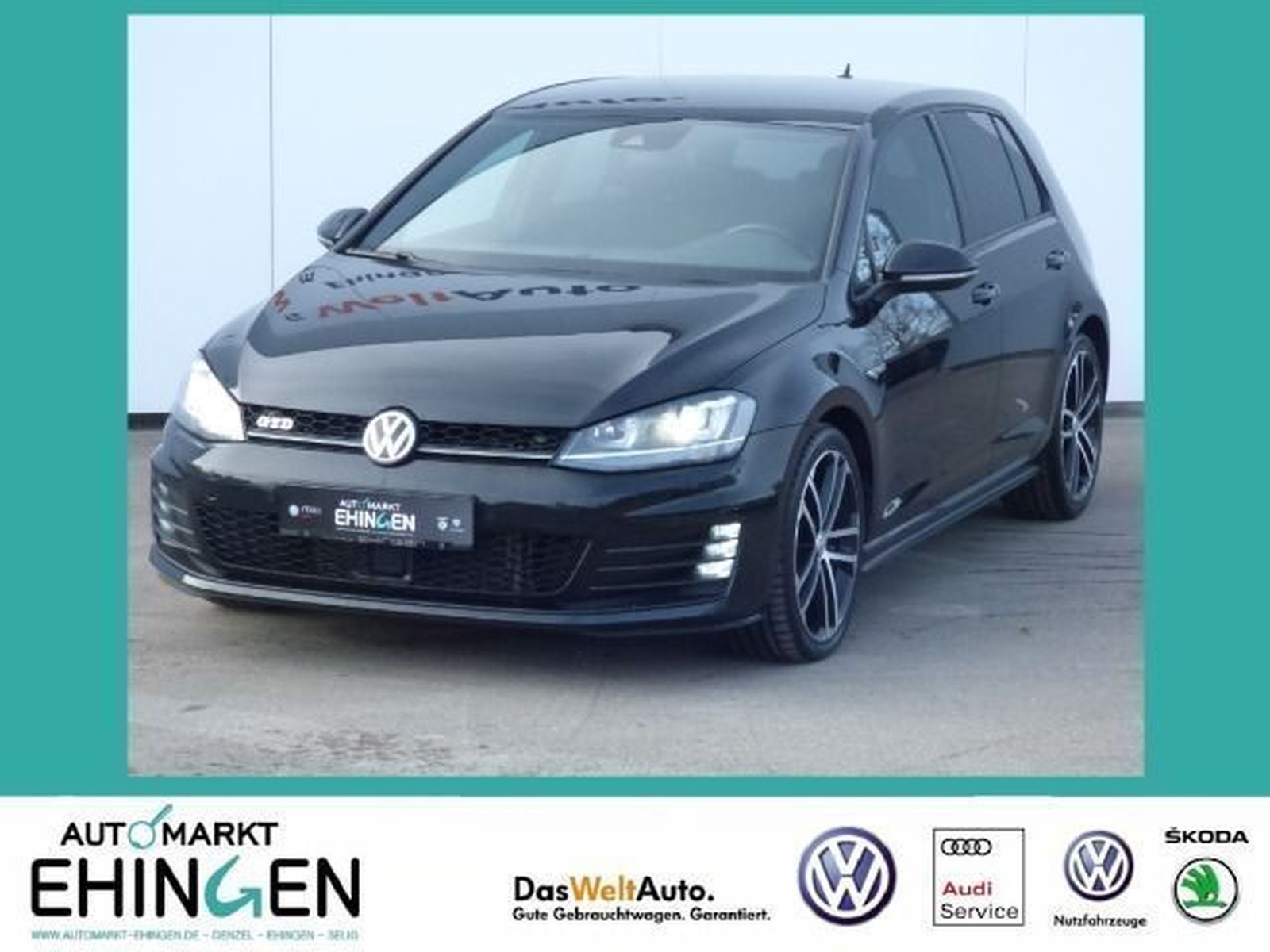 Volkswagen Golf VII GTD 2.0 TDI Sthz ACC Xen Navi Alcantara
