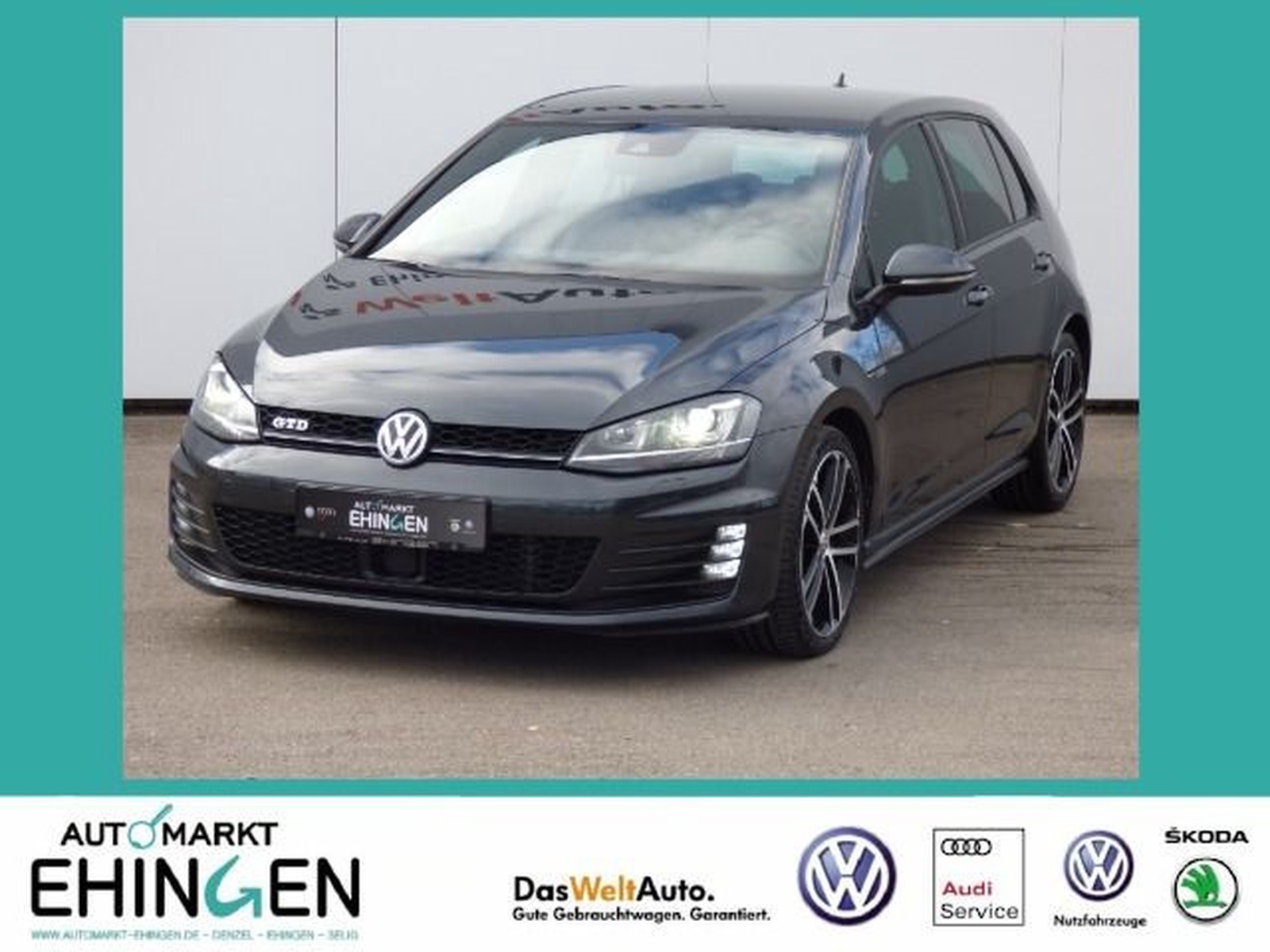 Volkswagen Golf VII GTD 2.0 TDI DSG Navi Sthz ACC Dynaudio Xenon