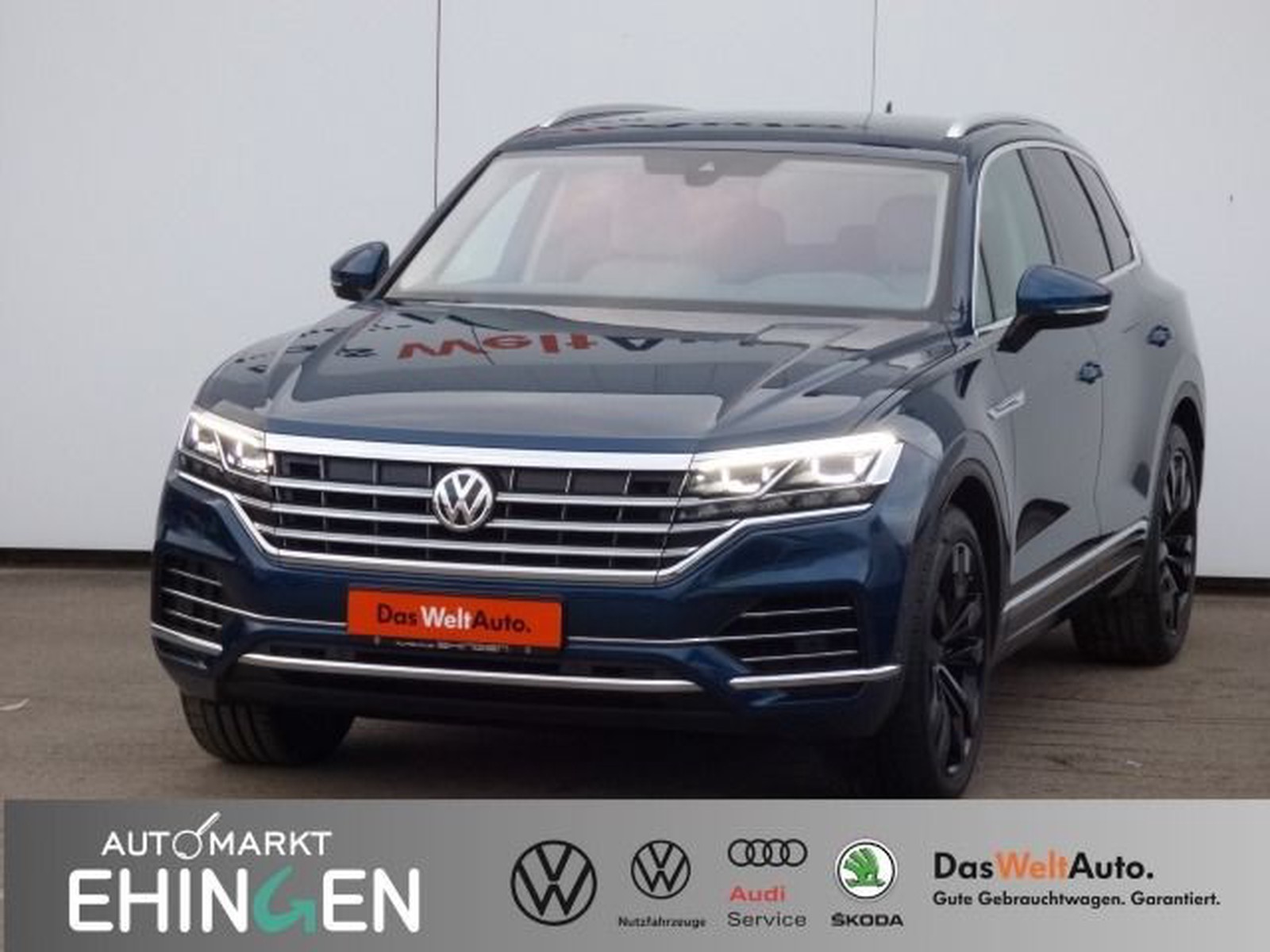 Volkswagen Touareg 3.0 TDI V6 Leder Navi LED Sthz Luft ACC 5J Garantie