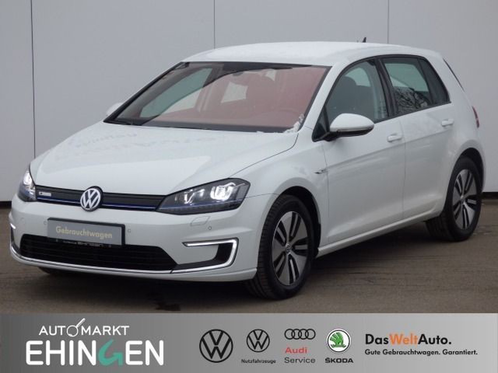 Volkswagen Golf VII e- LED Navi Wärmepumpe CCS Kamera gebraucht kaufen in  Ehingen Preis 14999 eur - Int.Nr.: 03911 VERKAUFT
