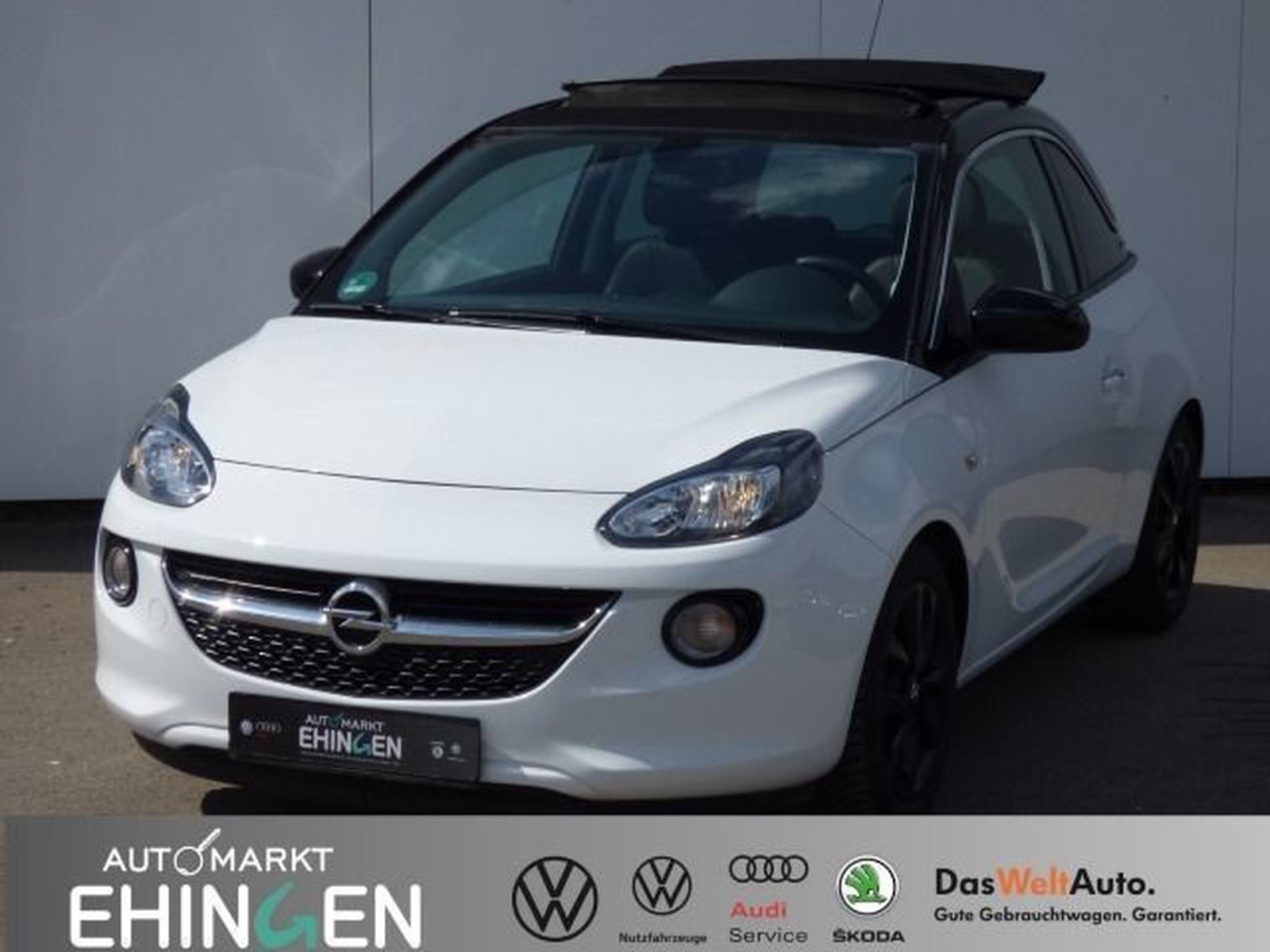 Opel Adam Open Air 120 Jahre+Faltdach+Klima+Alu+Winterpaket+PDC+Tempomat+  gebraucht kaufen in Ehingen Preis 13222 eur - Int.Nr.: PUH/ADAM VERKAUFT