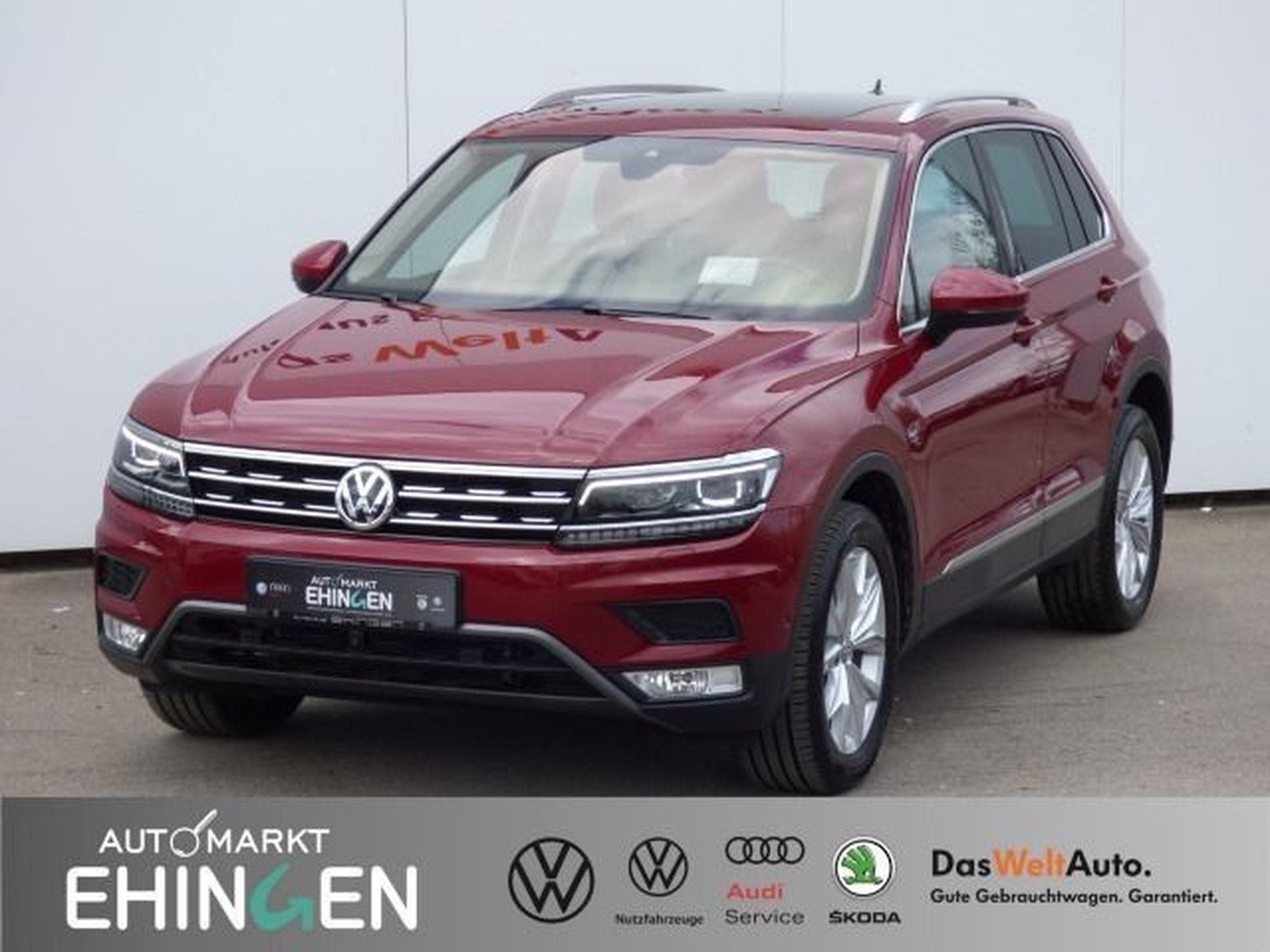 Volkswagen Tiguan Highline 2.0 TDI DSG 4Motion AHK Sthz Panorama Navi