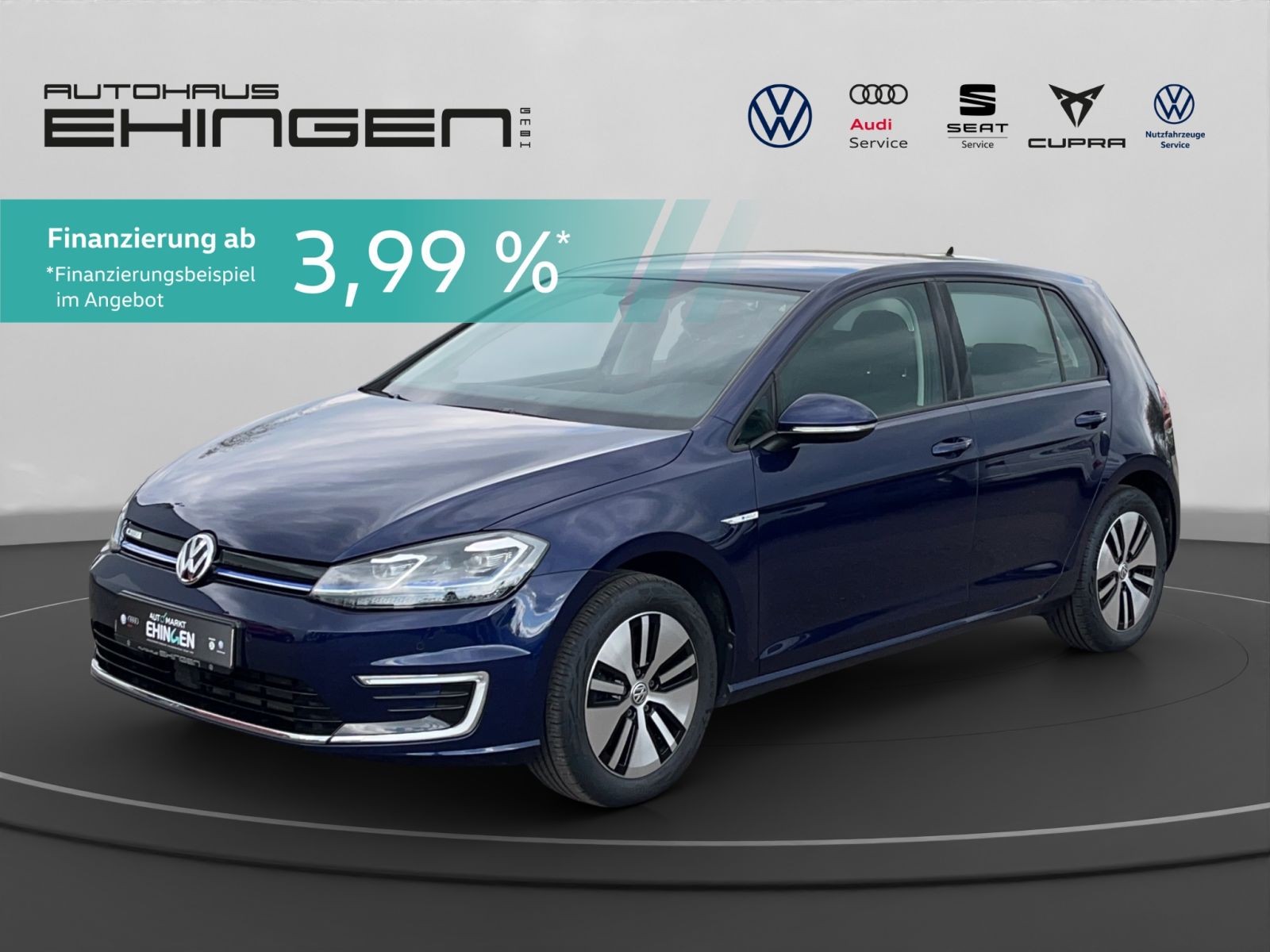 Volkswagen Golf VII e-Golf LED CCS Sthz LED Navi PDC Alu